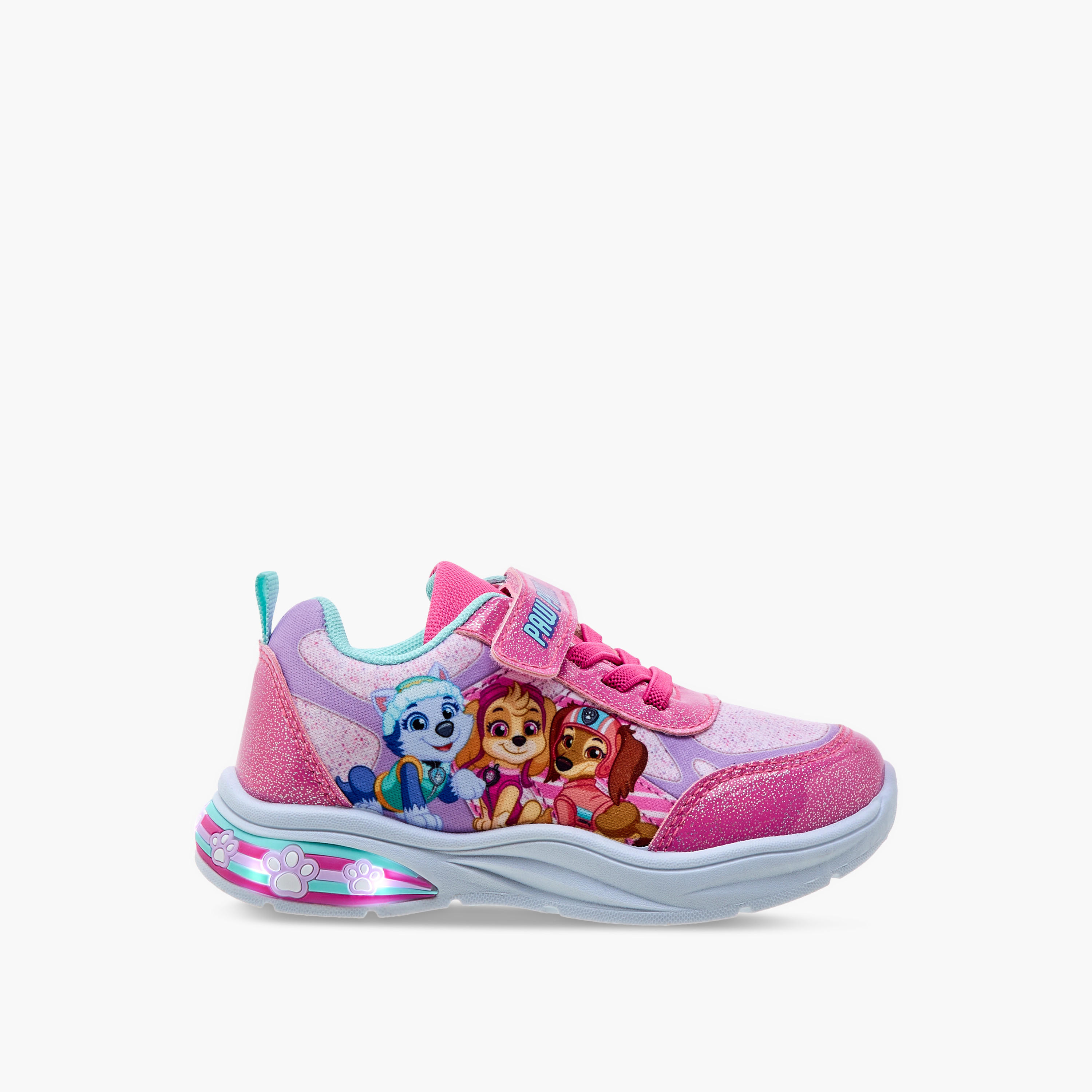 حذاء سنيكرز بشريط إغلاق لاصق وضوء وطبعات باو باترول-girls-shoes-sneakers-image-6
