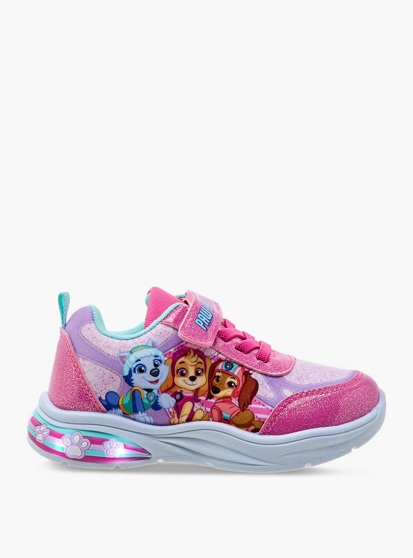 حذاء سنيكرز بشريط إغلاق لاصق وضوء وطبعات باو باترول-girls-shoes-sneakers-image-6
