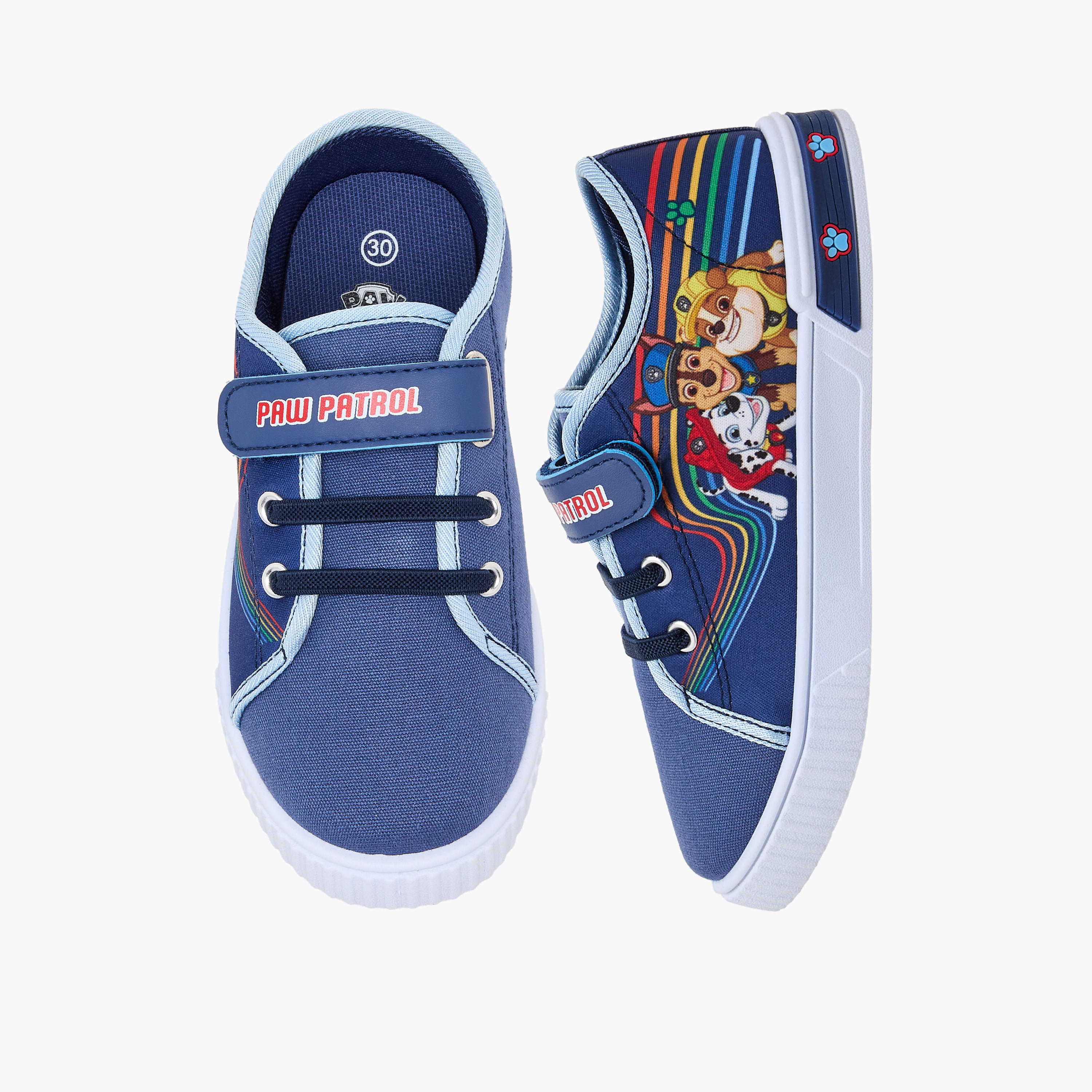 Paw Patrol Boys Hook & Loop Ankle Sneakers-boys-shoes-sneakers-image-1
