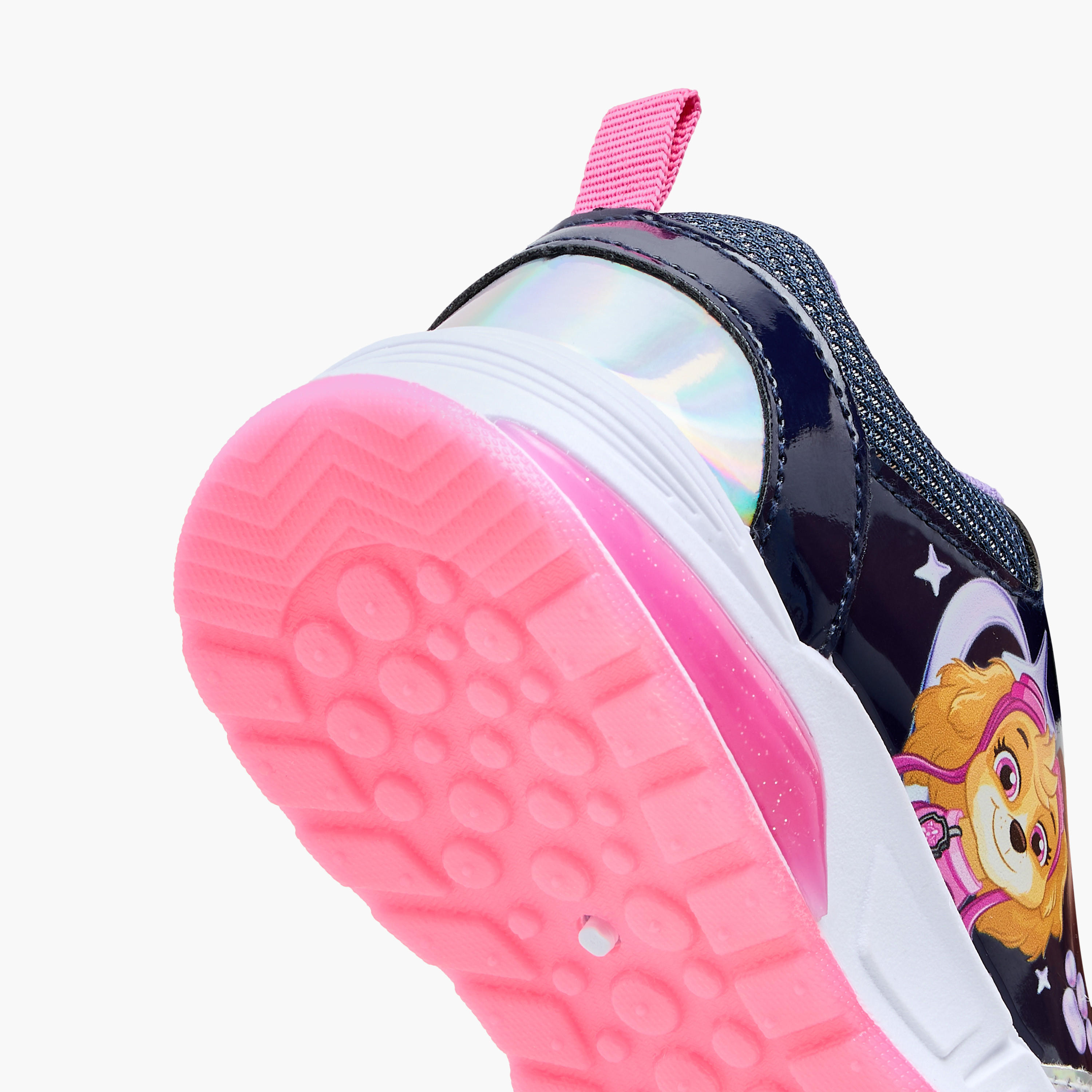 حذاء سنيكرز مضيء بطبعات باو باترول سكاي مع شريط إغلاق لاصق-girls-shoes-sneakers-image-6