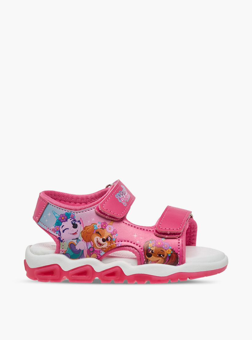 Paw Patrol Girls Hook & Loop Light-Up Strap Sandals-girls-shoes-sandals-image-2