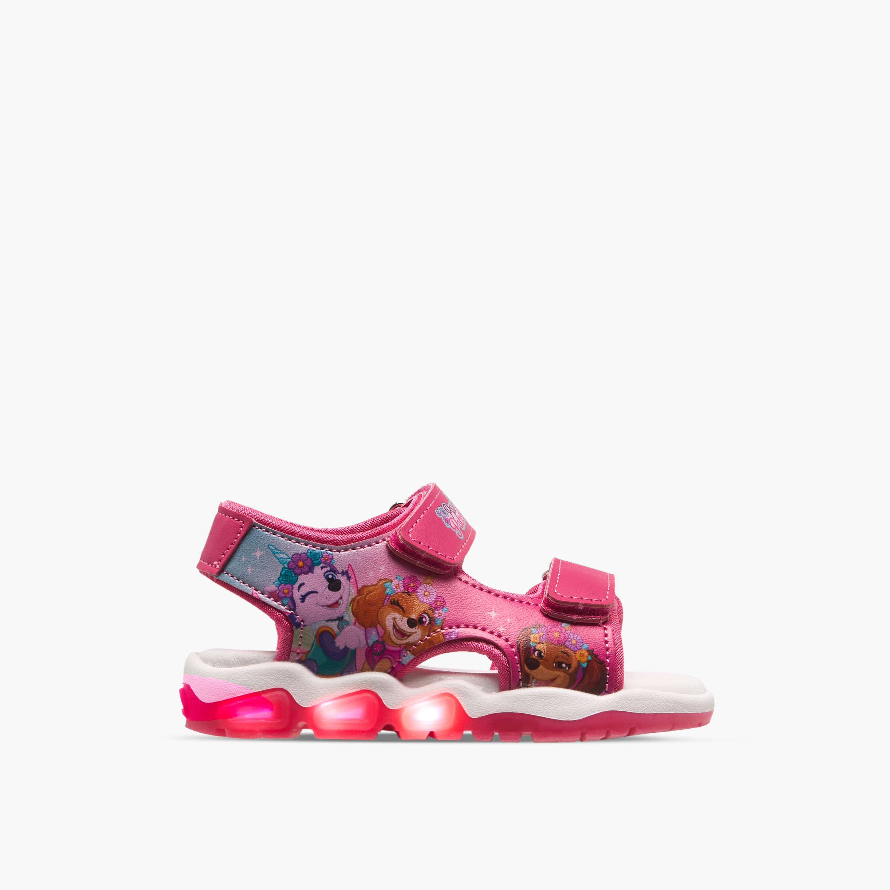 Paw Patrol Girls Hook & Loop Light-Up Strap Sandals-girls-shoes-sandals-image-5