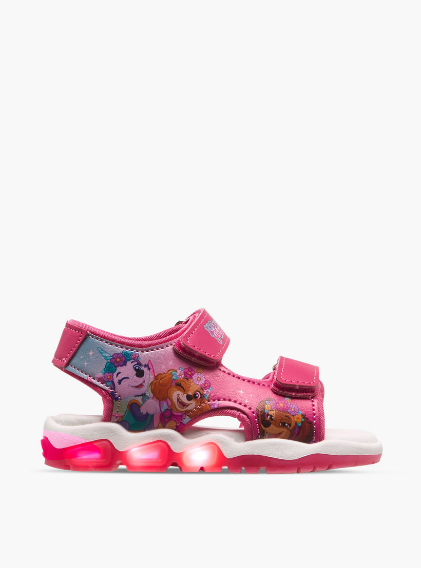 Paw Patrol Girls Hook & Loop Light-Up Strap Sandals-girls-shoes-sandals-image-5