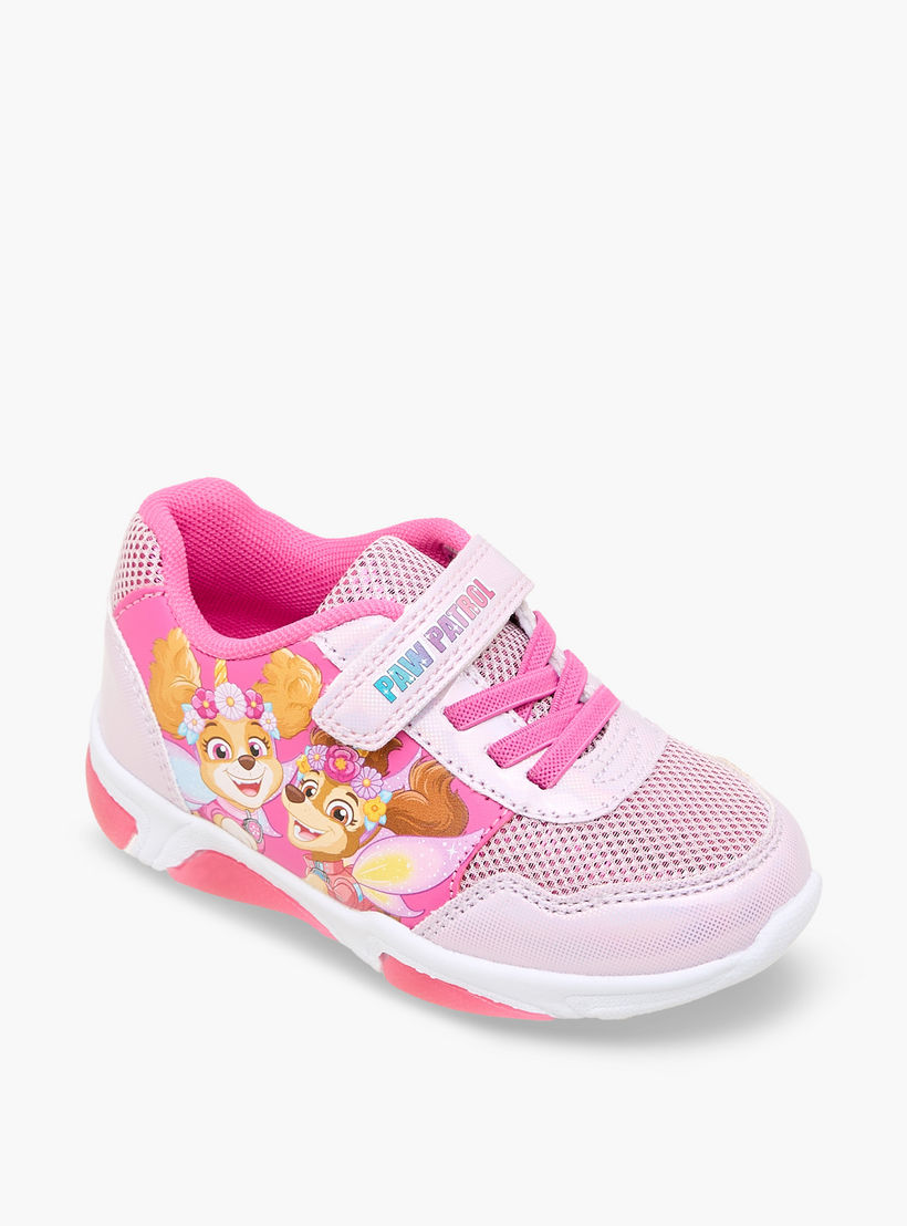 حذاء سنيكرز مضيء بشريط إغلاق لاصق للبنات من باو باترول-girls-shoes-sneakers-image-2