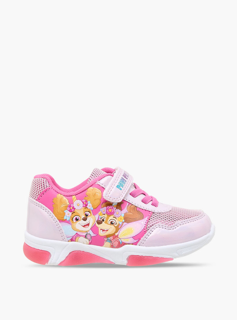 حذاء سنيكرز مضيء بشريط إغلاق لاصق للبنات من باو باترول-girls-shoes-sneakers-image-3