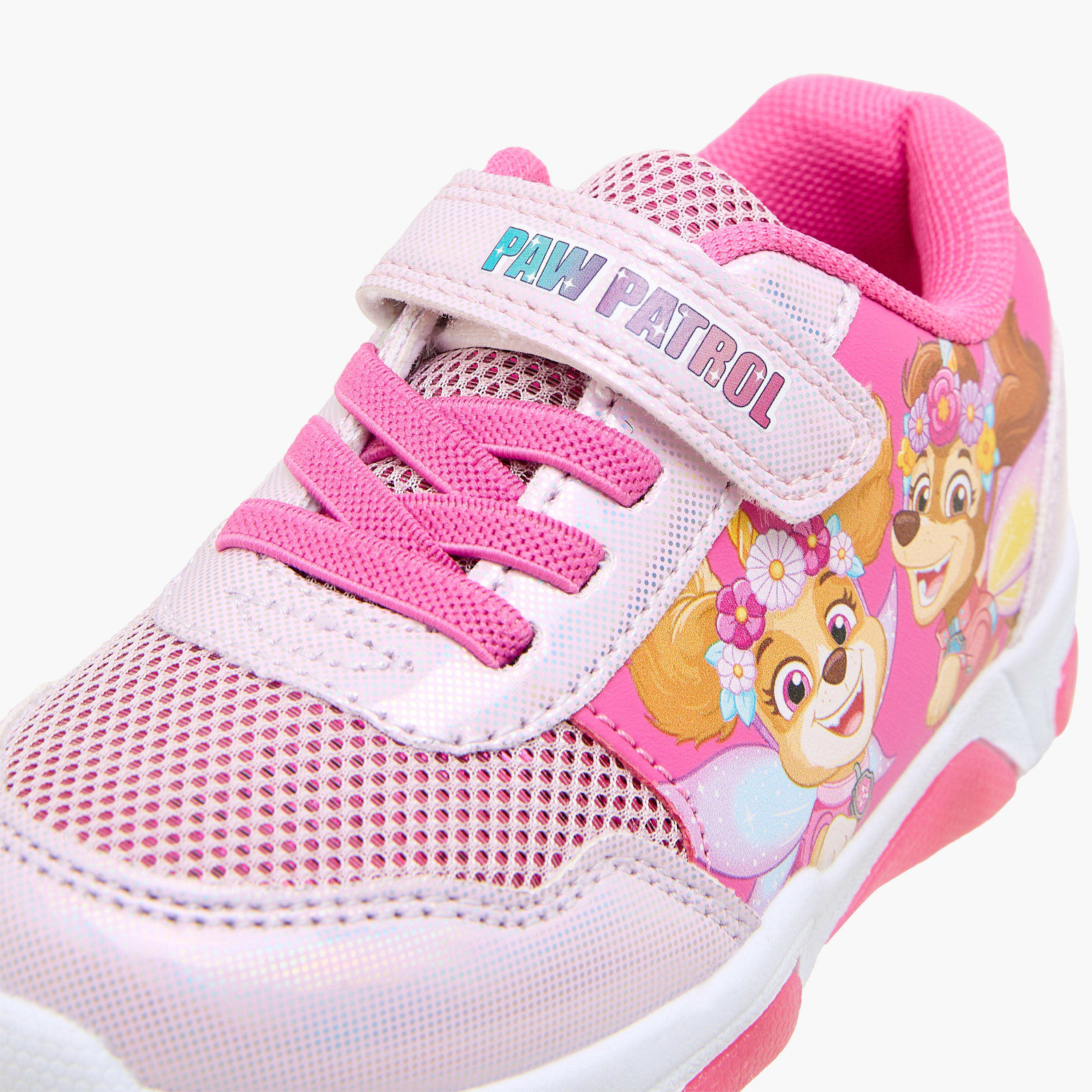 حذاء سنيكرز مضيء بشريط إغلاق لاصق للبنات من باو باترول-girls-shoes-sneakers-image-4
