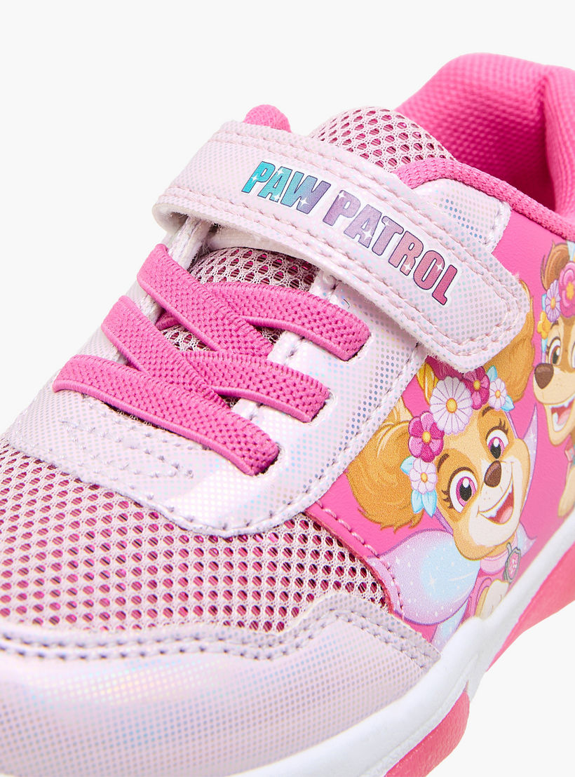 حذاء سنيكرز مضيء بشريط إغلاق لاصق للبنات من باو باترول-girls-shoes-sneakers-image-4
