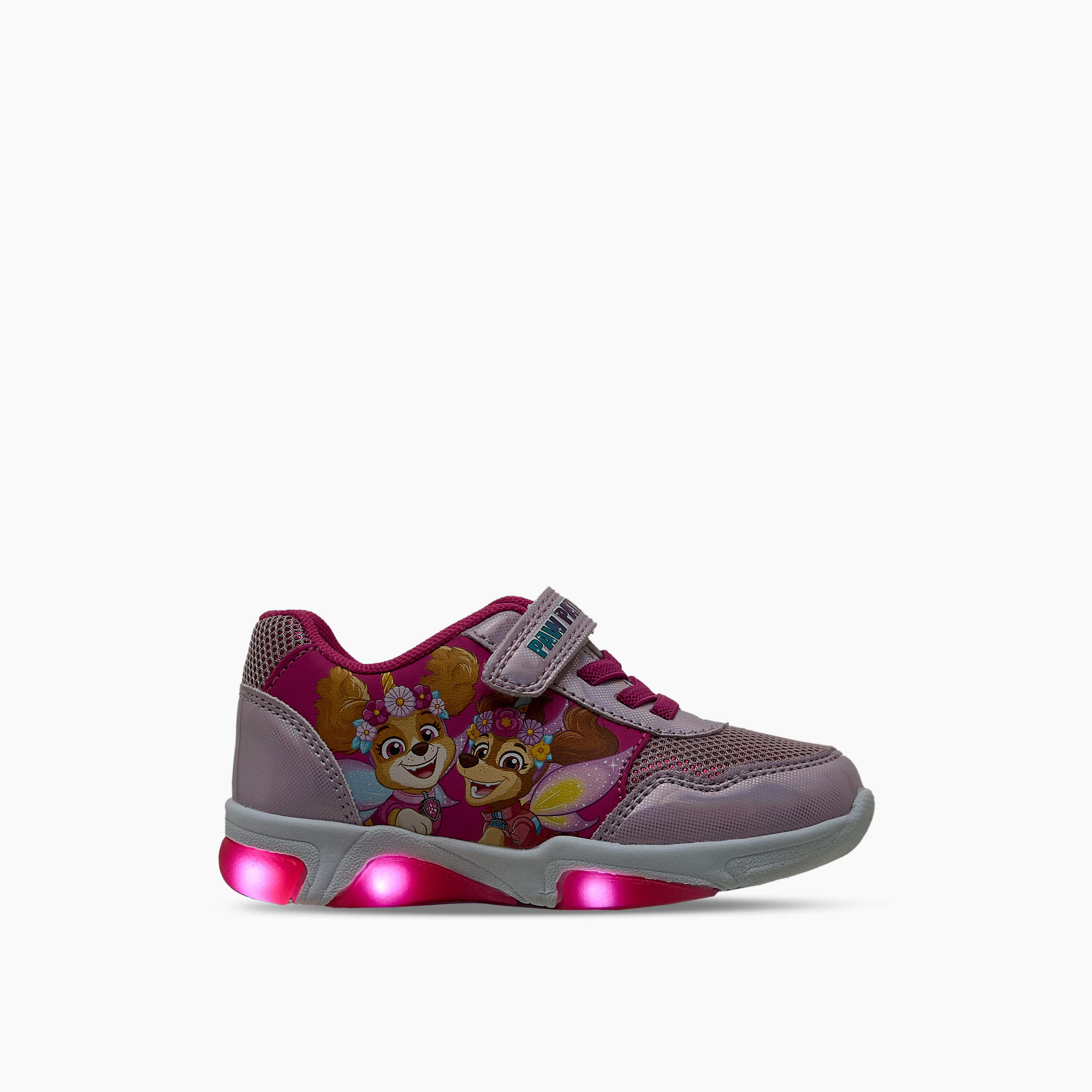 حذاء سنيكرز مضيء بشريط إغلاق لاصق للبنات من باو باترول-girls-shoes-sneakers-image-6