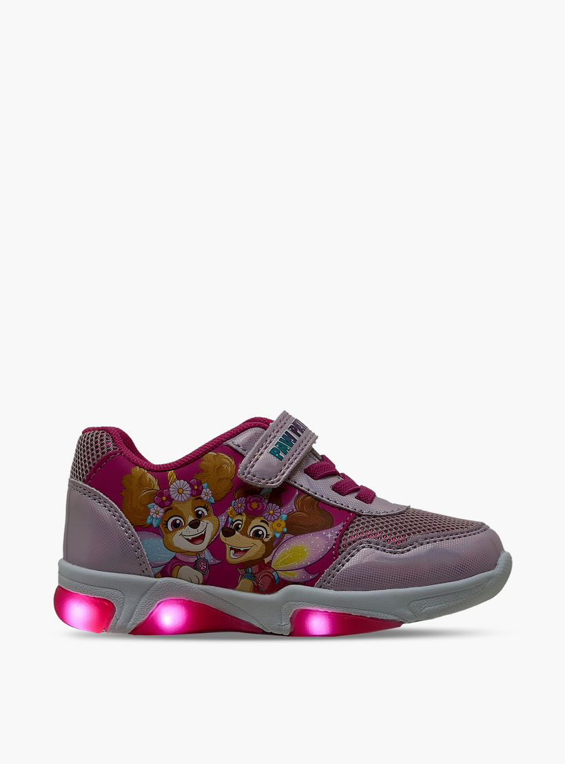 حذاء سنيكرز مضيء بشريط إغلاق لاصق للبنات من باو باترول-girls-shoes-sneakers-image-6