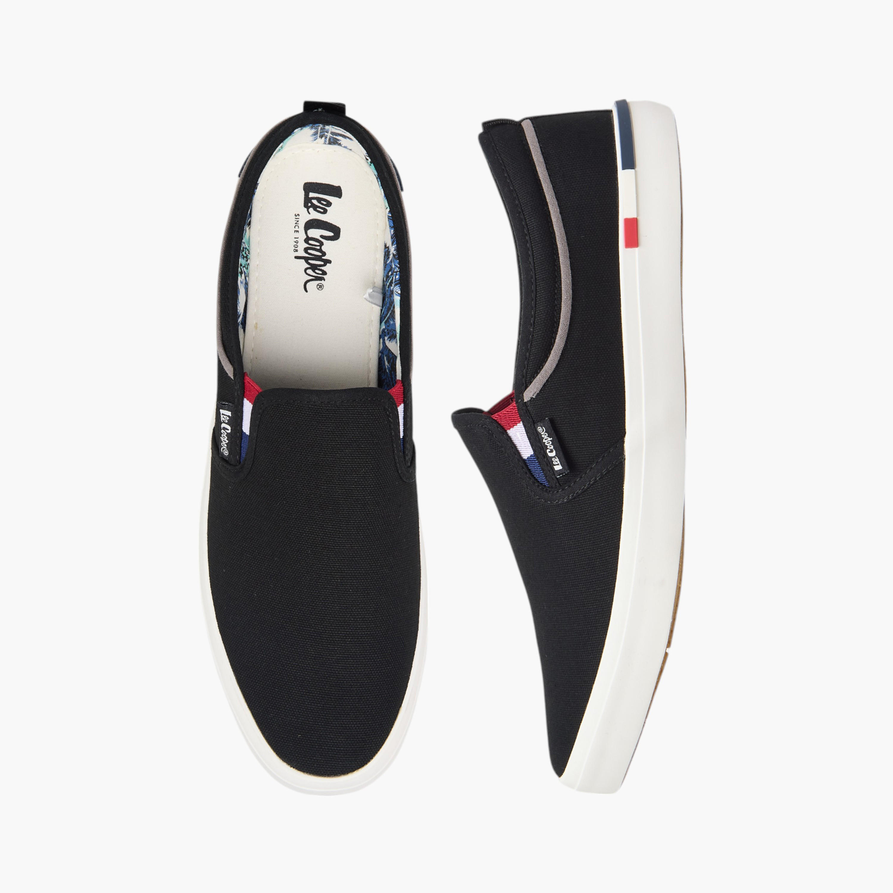 Lee Cooper Men's Textured Slip-On Loafers-men-shoes-loafersandmoccasins-image-1