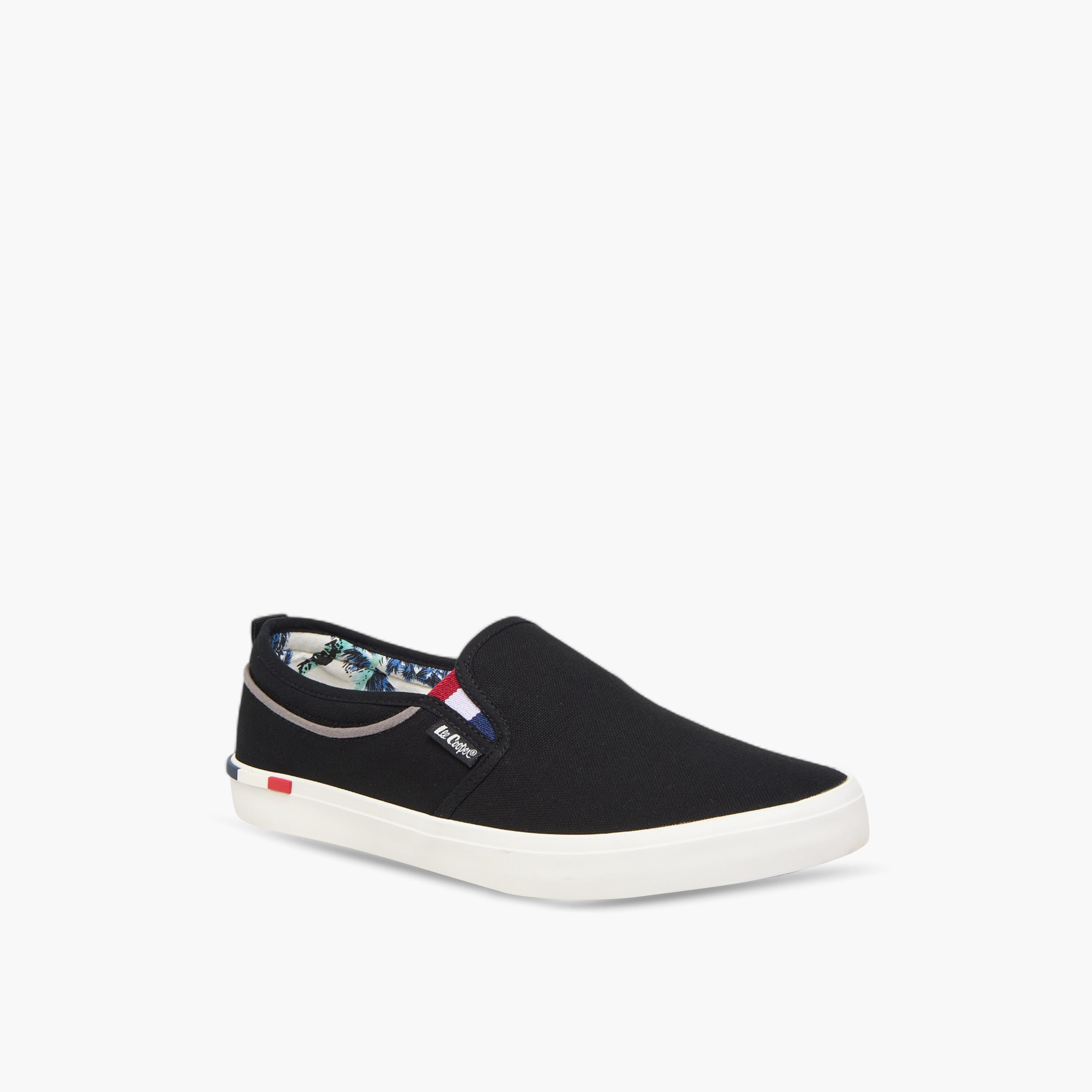 Lee Cooper Men's Textured Slip-On Loafers-men-shoes-loafersandmoccasins-image-2