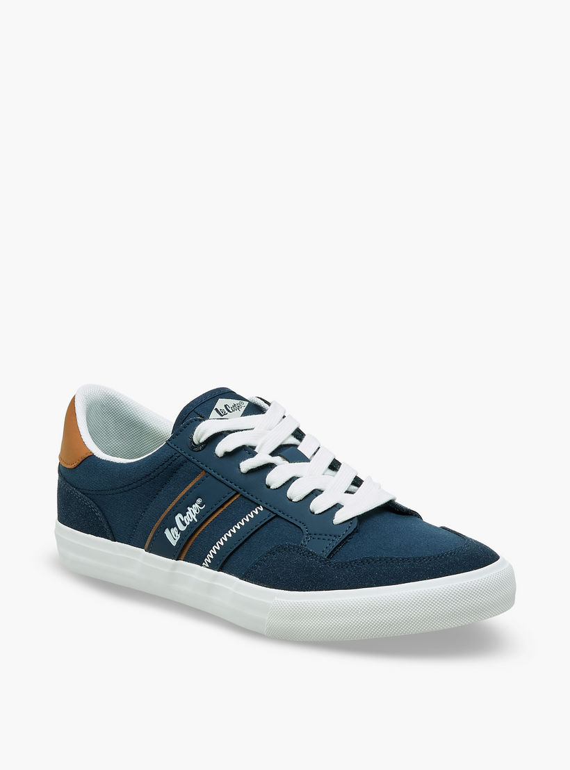 Lee Cooper Men Lace-Up Canvas Shoes-men-shoes-sneakers-image-2