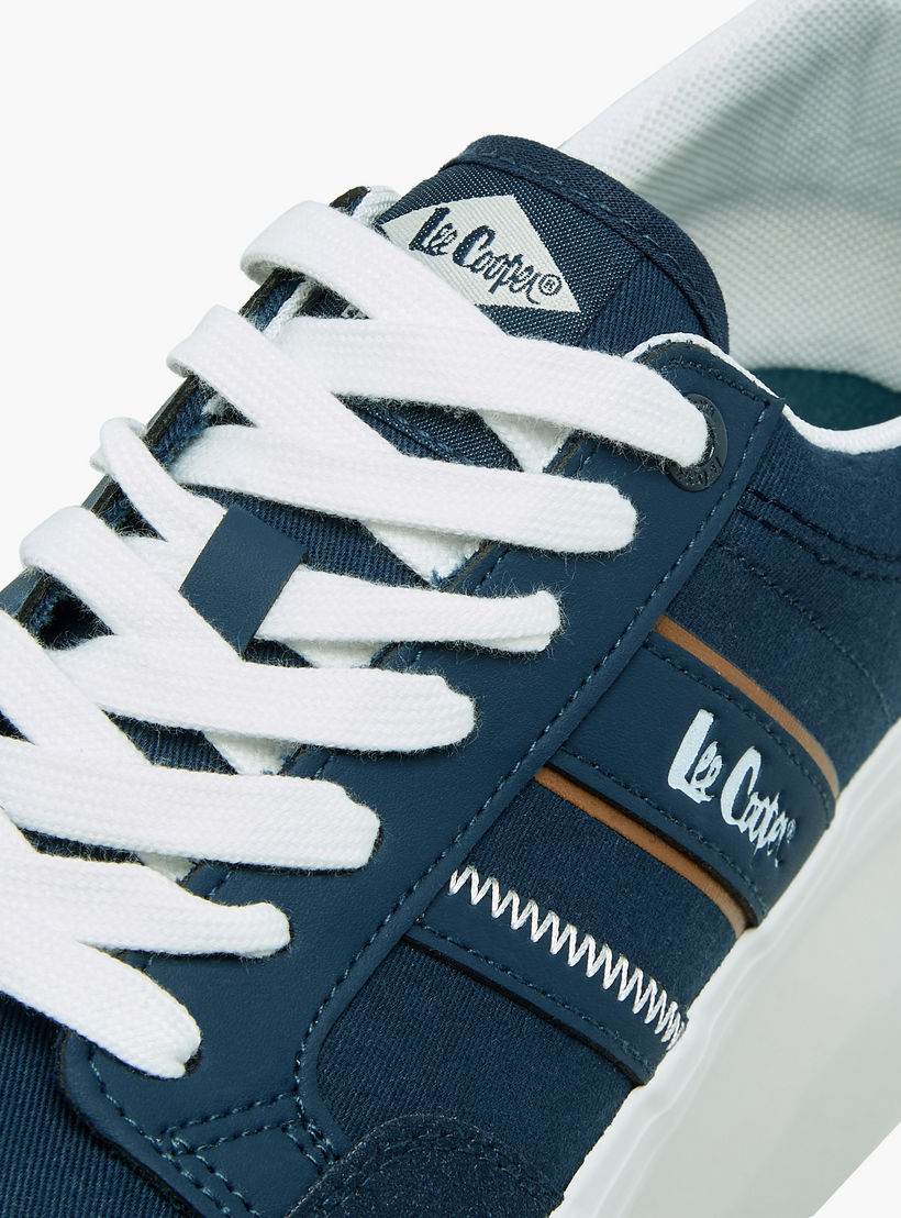 Lee Cooper Men Lace-Up Canvas Shoes-men-shoes-sneakers-image-4