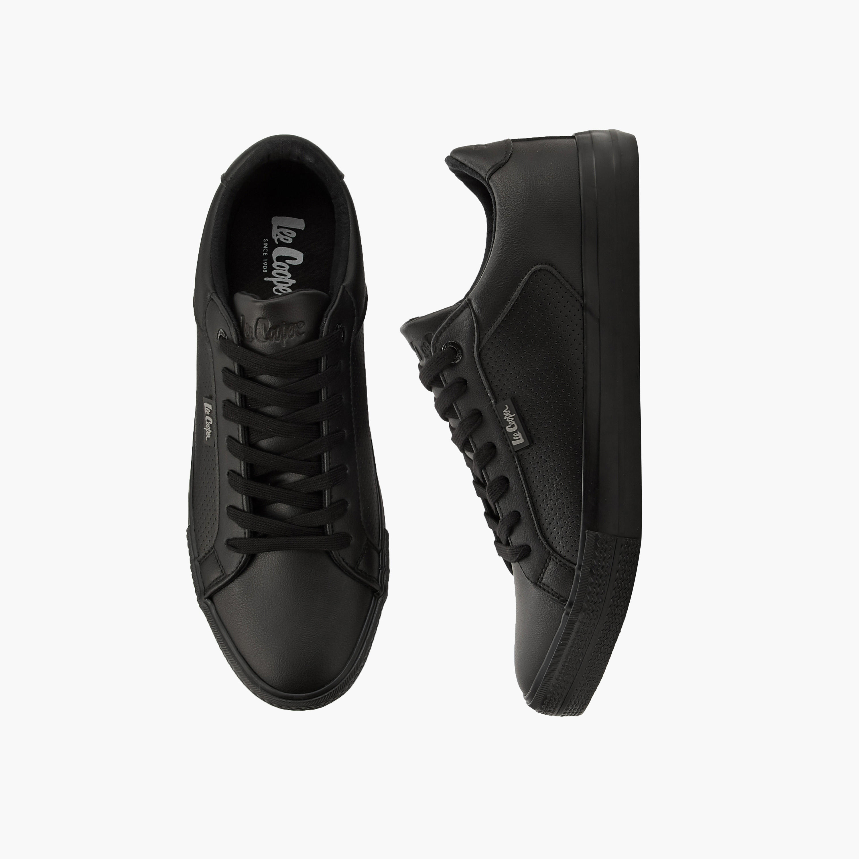 Lee Cooper Men Lace-Up Ankle Sneakers-men-shoes-sneakers-image-1