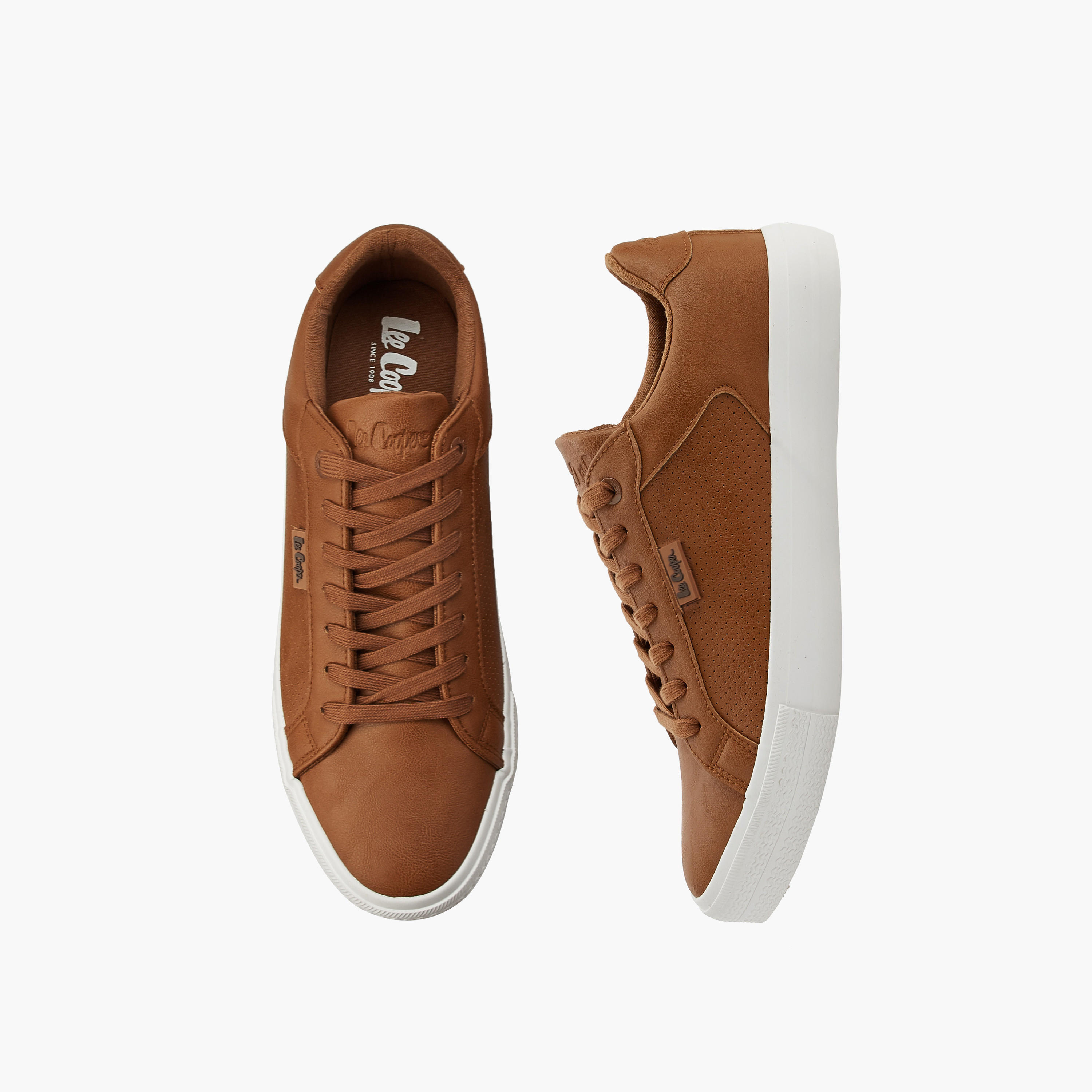 Lee Cooper Men Lace-Up Ankle Sneakers-men-shoes-sneakers-image-1
