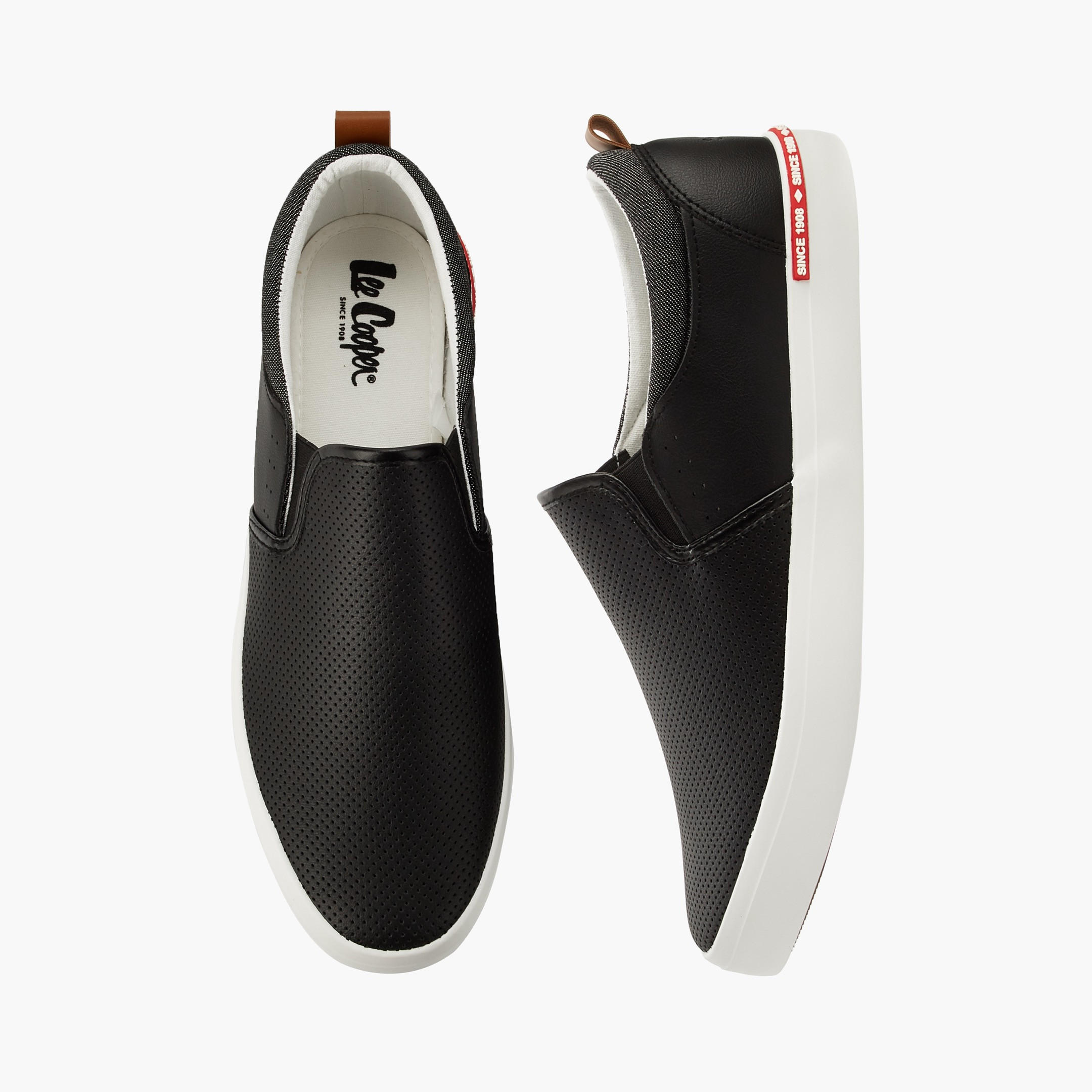 Lee Cooper Men Perforated Loafers-men-shoes-loafersandmoccasins-image-1