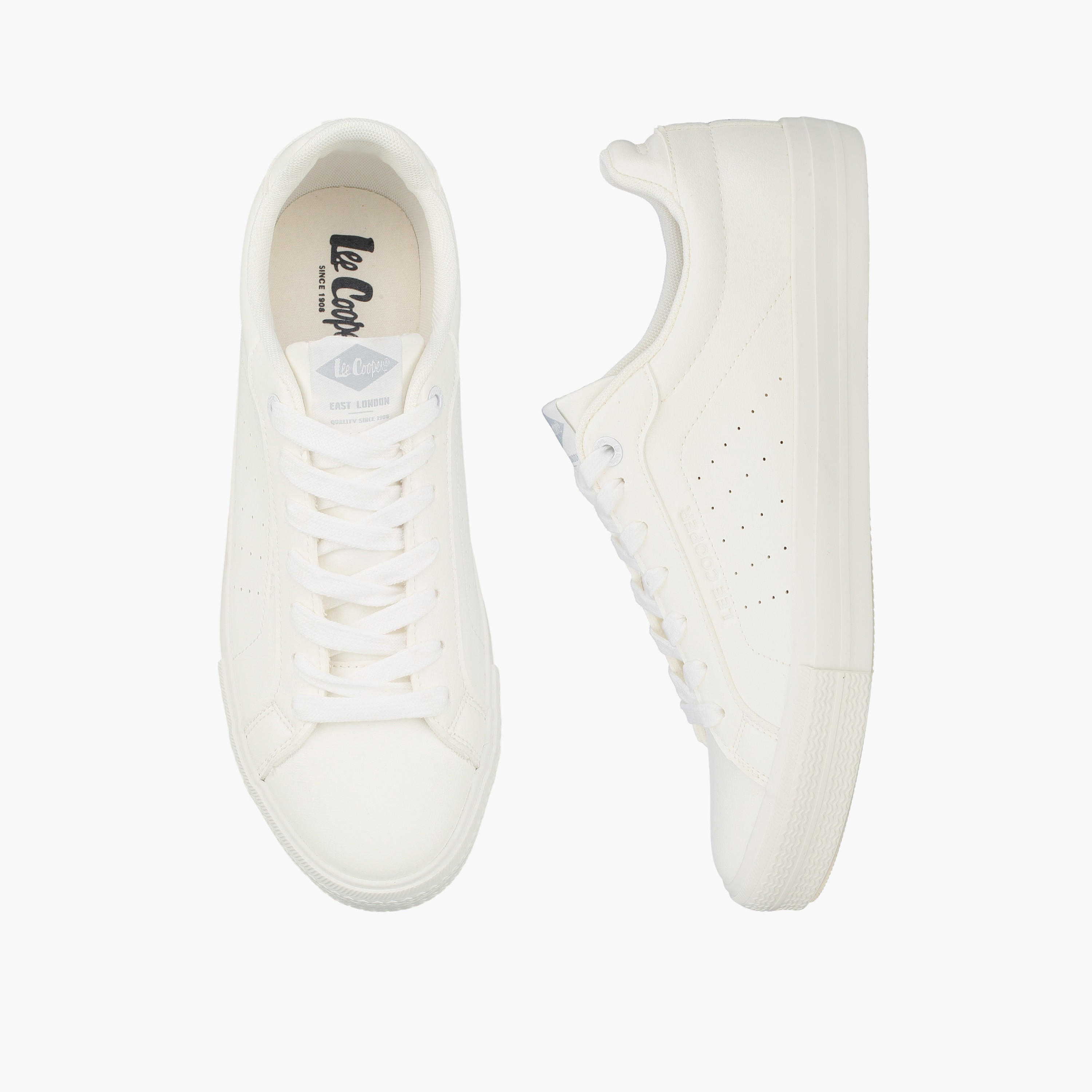 حذاء سنيكرز بطول الكاحل ورباط إغلاق للرجال من لي كوبر-men-shoes-sneakers-image-1