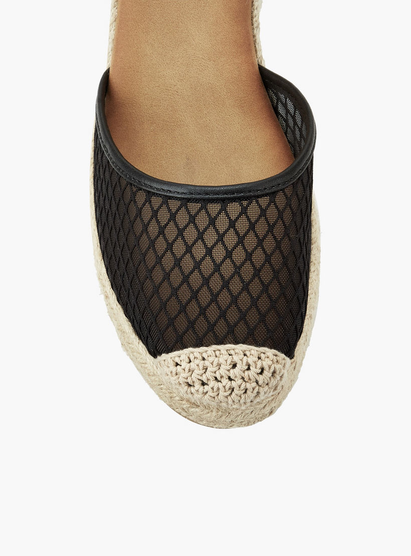 حذاء إسبادريل شبكي بحزام كاحل للبنات من بيبرمينت-women-shoes-flats-espadrilles-image-4