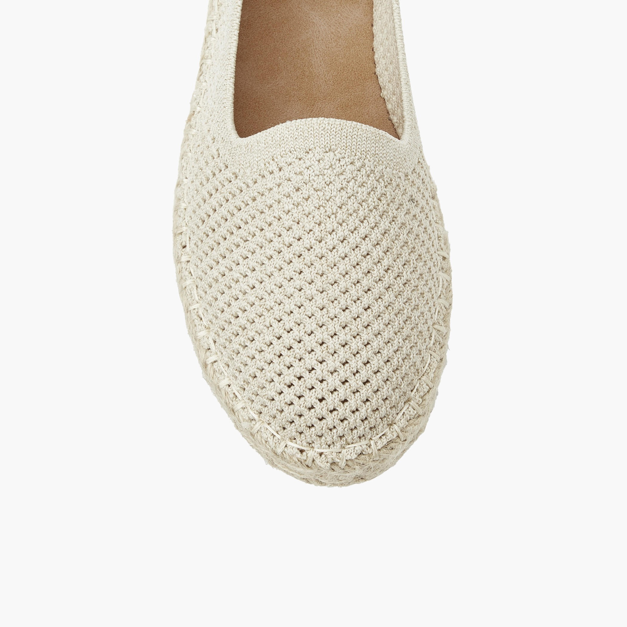 Peppermint Women Textured Espadrille Loafers-women-shoes-flats-espadrilles-image-5