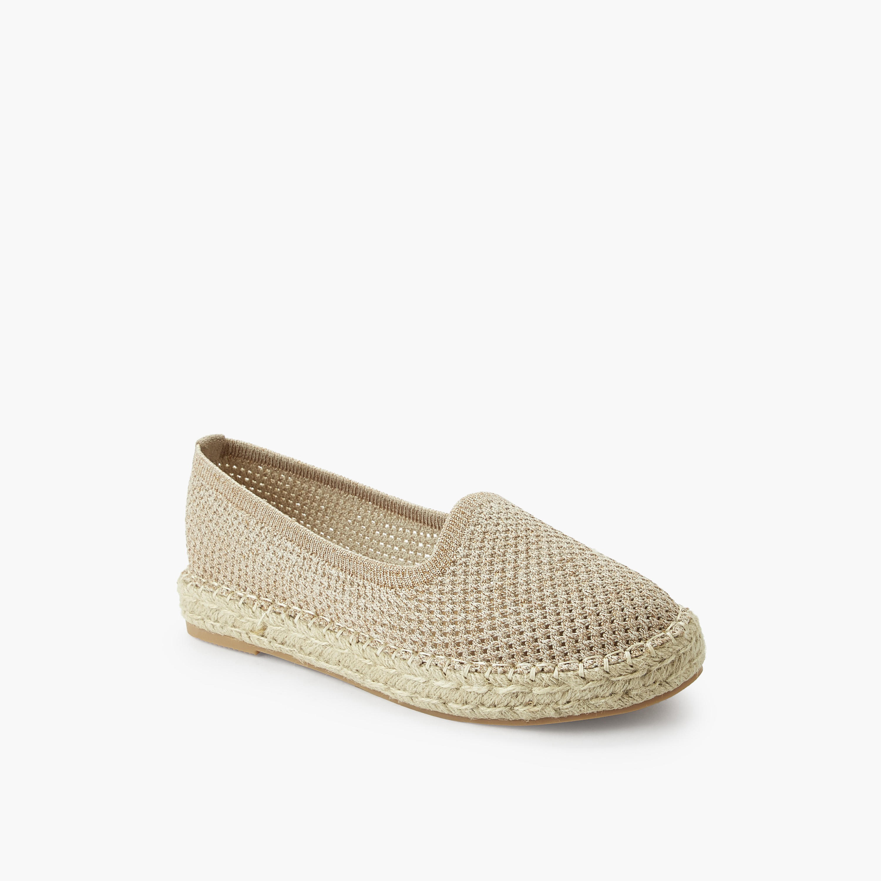 حذاء لوفرز إسبادريل بارز الملمس للنساء من بيبرمينت-women-shoes-flats-espadrilles-image-2