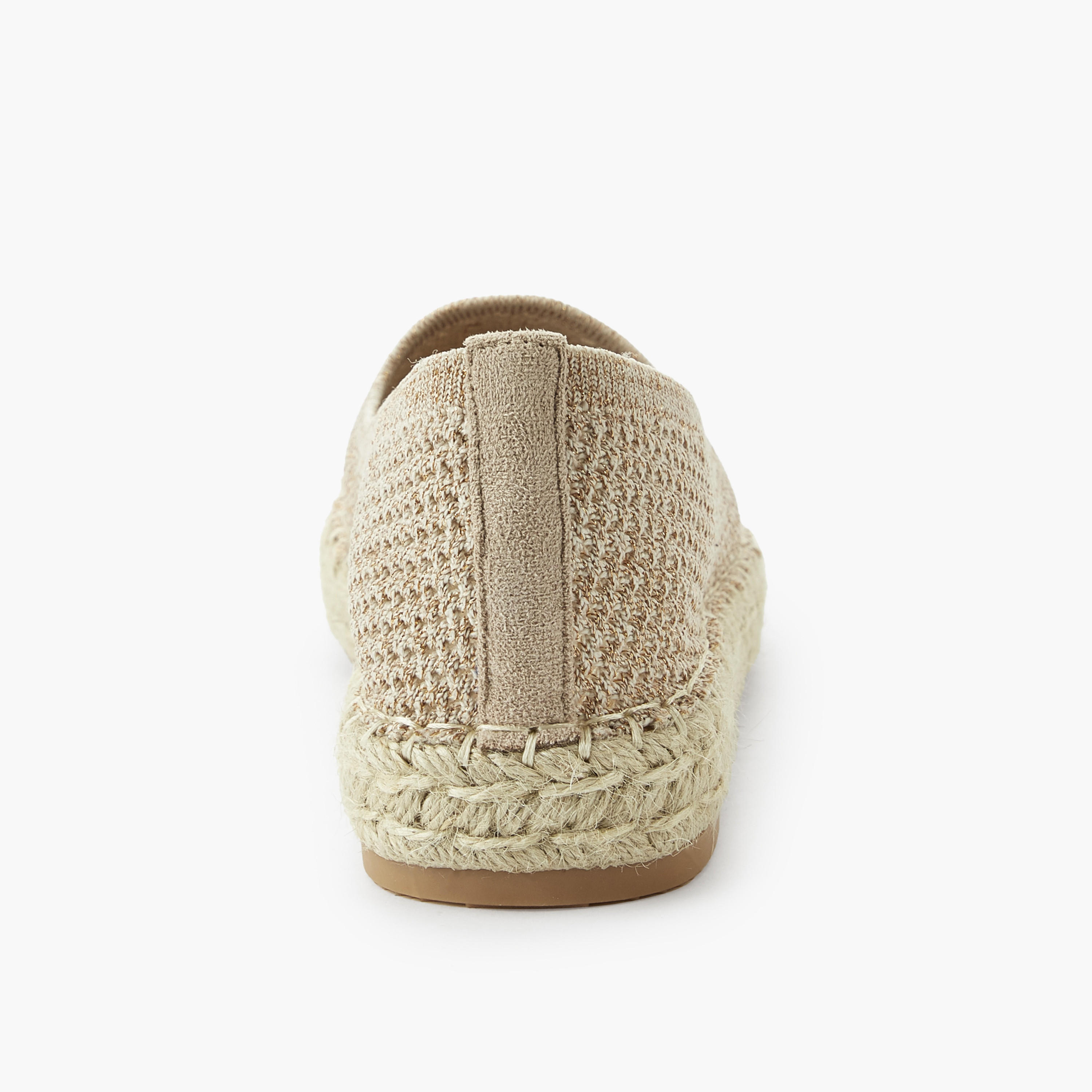 حذاء لوفرز إسبادريل بارز الملمس للنساء من بيبرمينت-women-shoes-flats-espadrilles-image-4