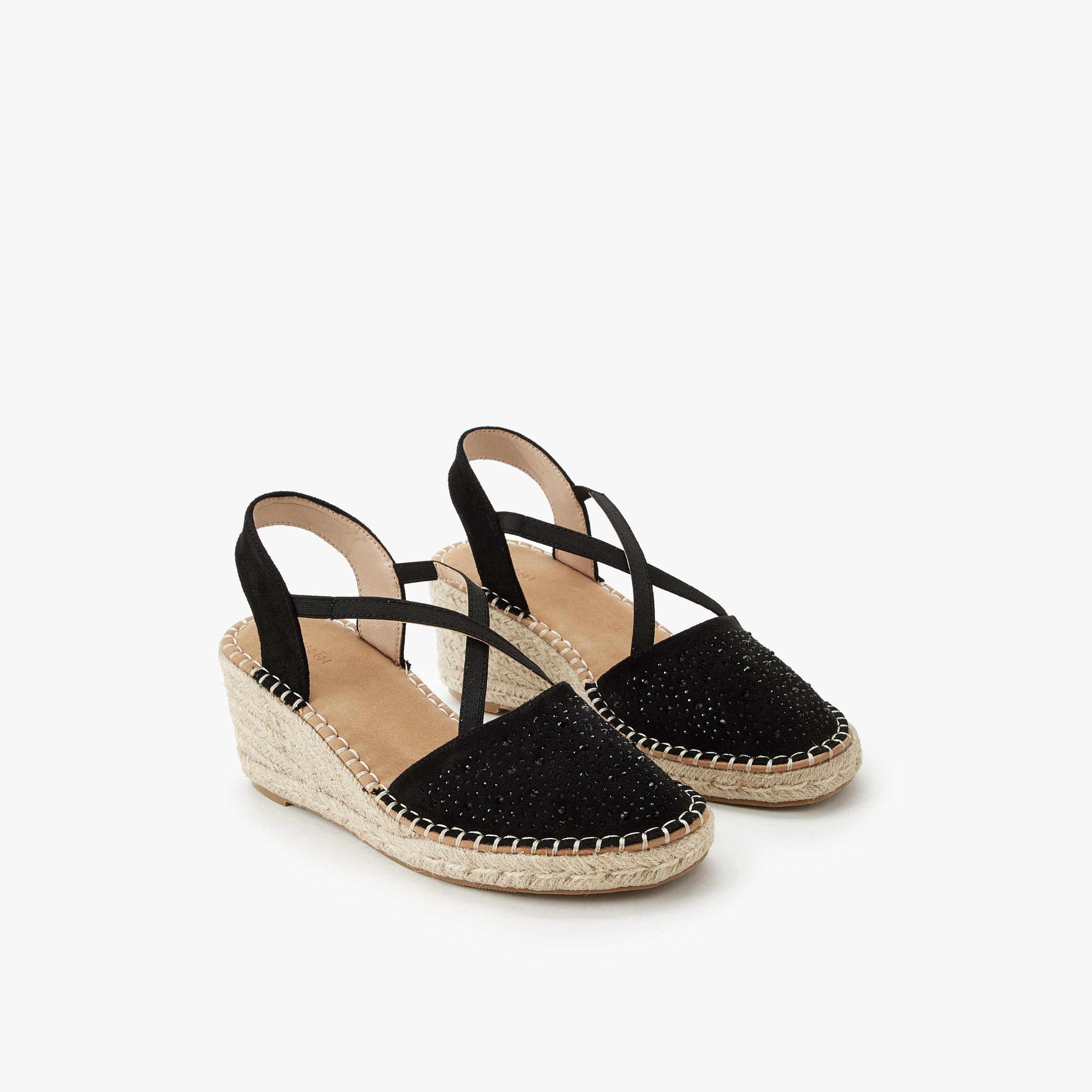 Peppermint Women Wedge Heel Espadrille Sandals-women-shoes-sandals-heeled-image-1