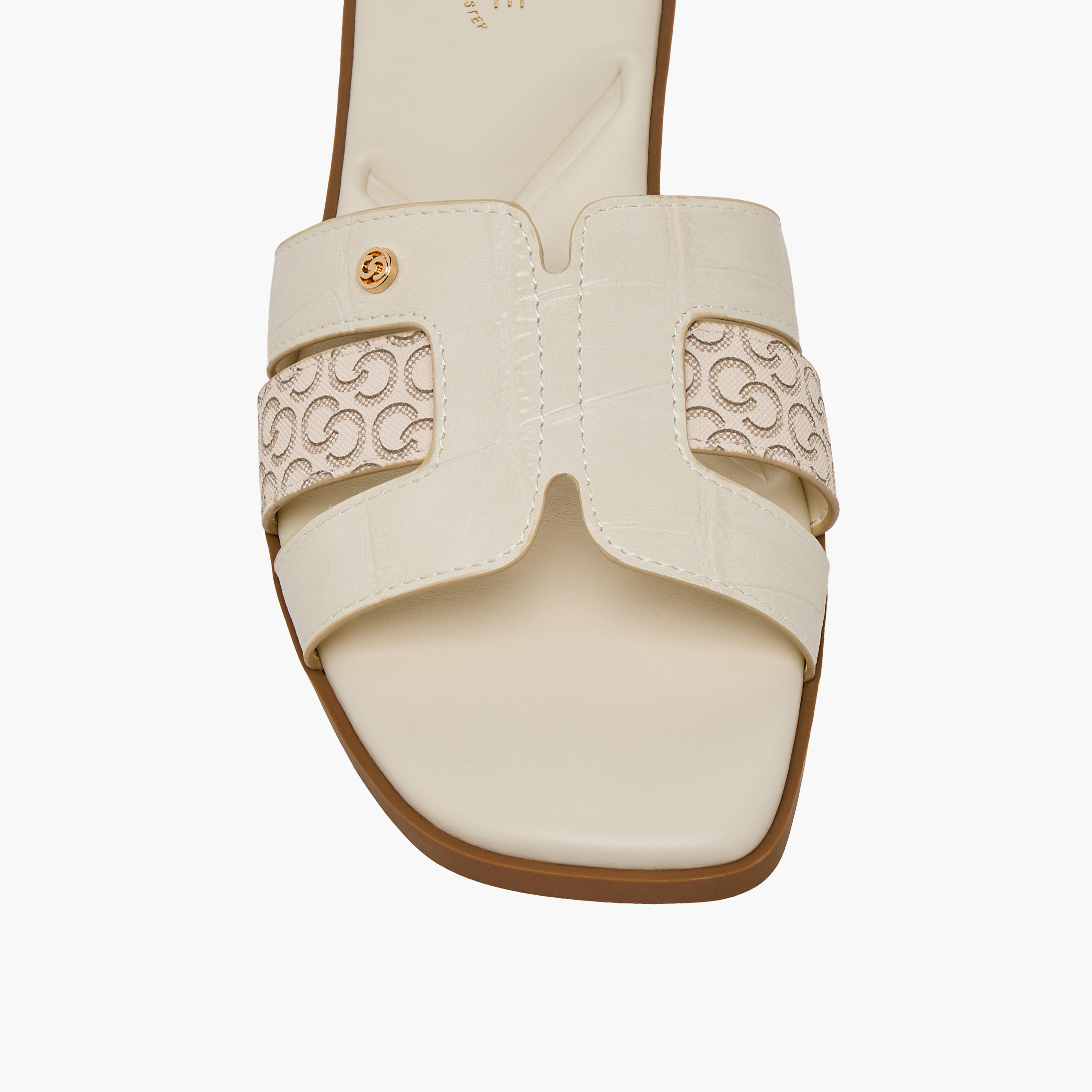 Celeste Women Monogram Print Sandals-women-shoes-sandals-flats-image-7