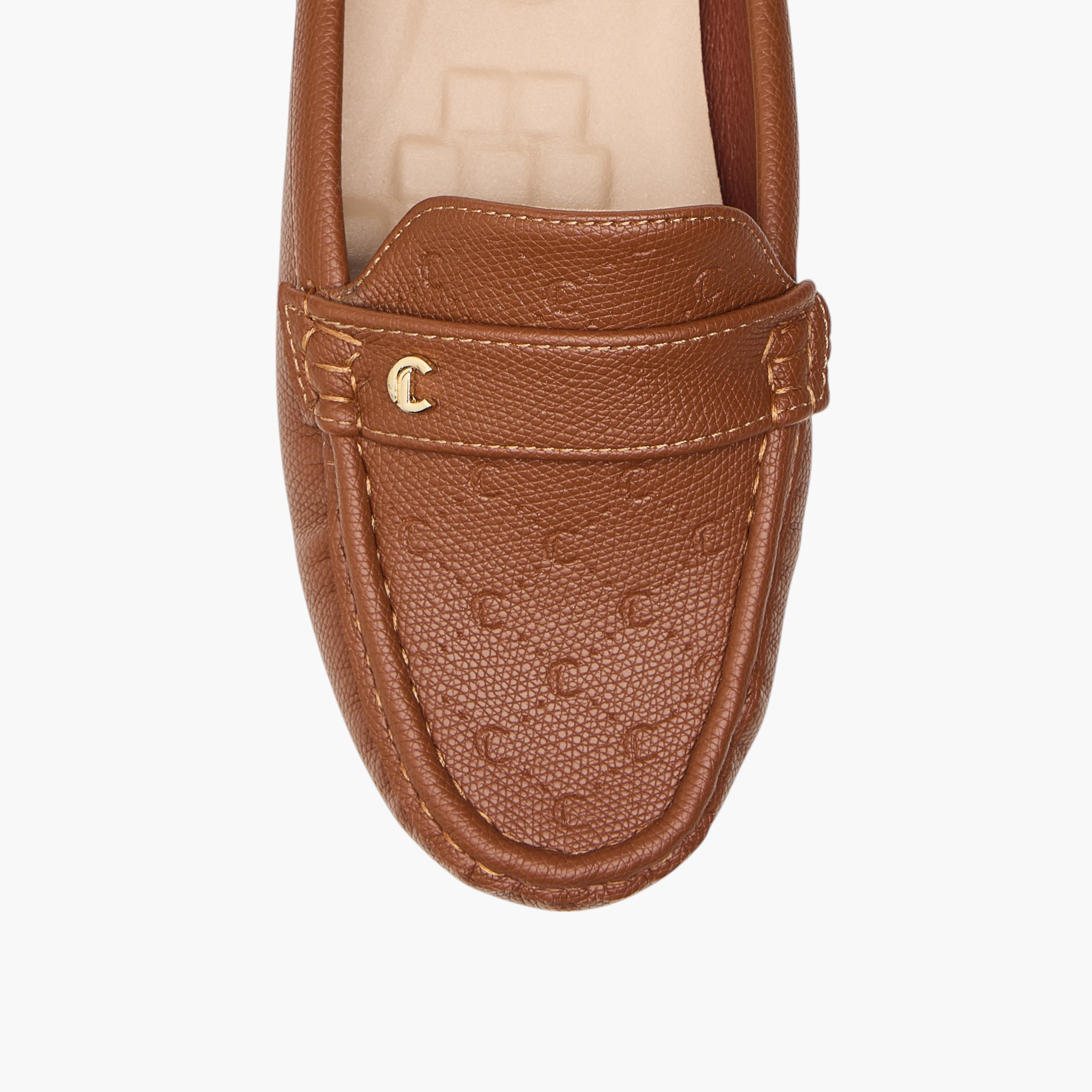 Le Confort Textured Slip-On Comfort Mules-women-shoes-flats-mules-image-4