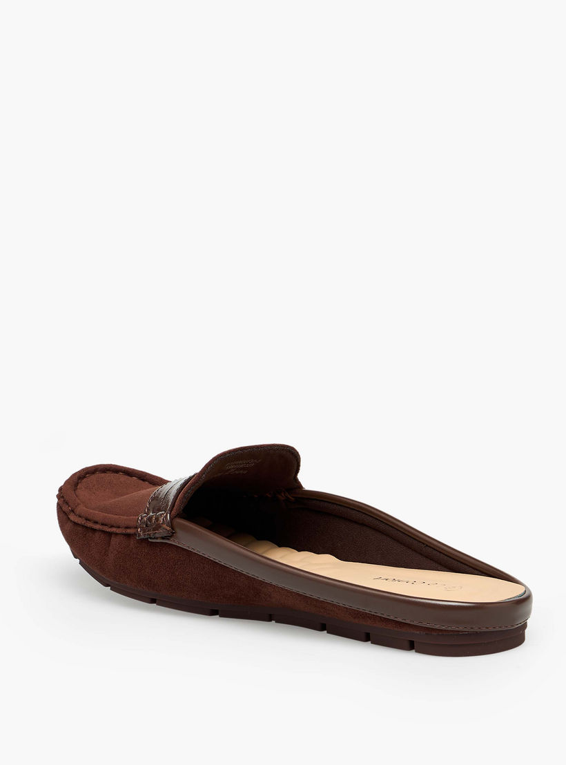 Le Confort Women Suede Slip-On Mules-women-shoes-flats-mules-image-5