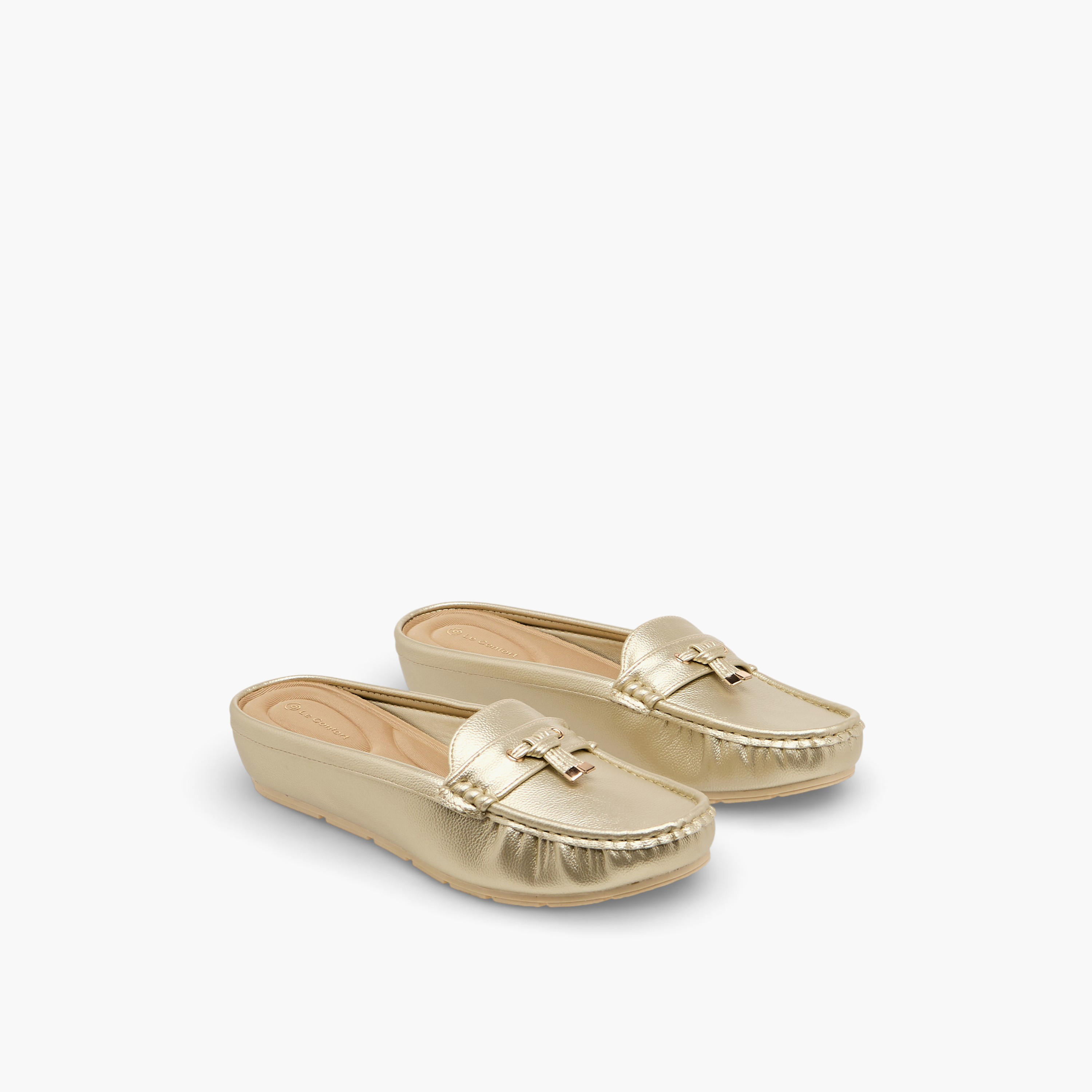 حذاء ميول سهل الارتداء بكعب ويدج من لو كزنفورت-women-shoes-loafersandmoccasins-image-1