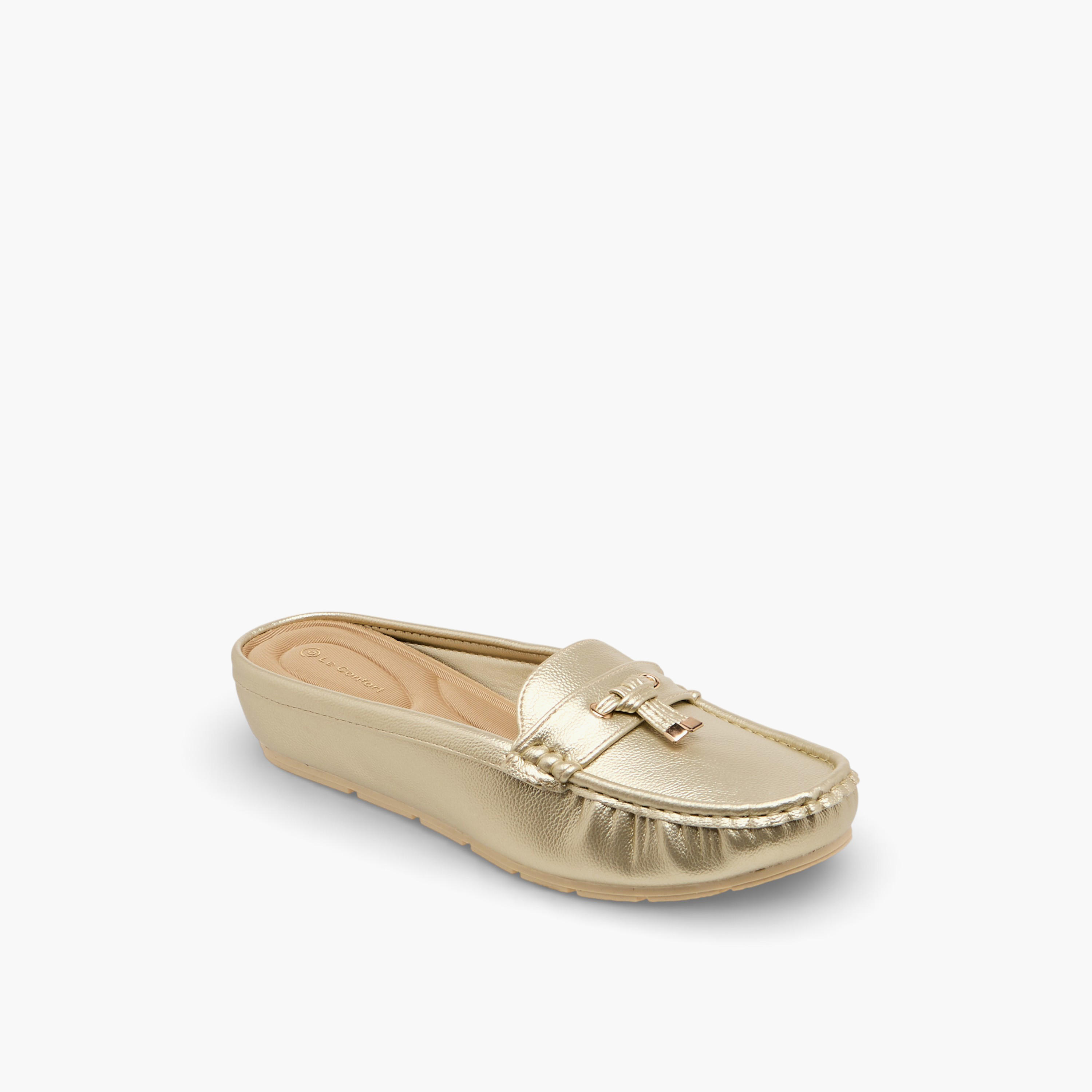 حذاء ميول سهل الارتداء بكعب ويدج من لو كزنفورت-women-shoes-loafersandmoccasins-image-2