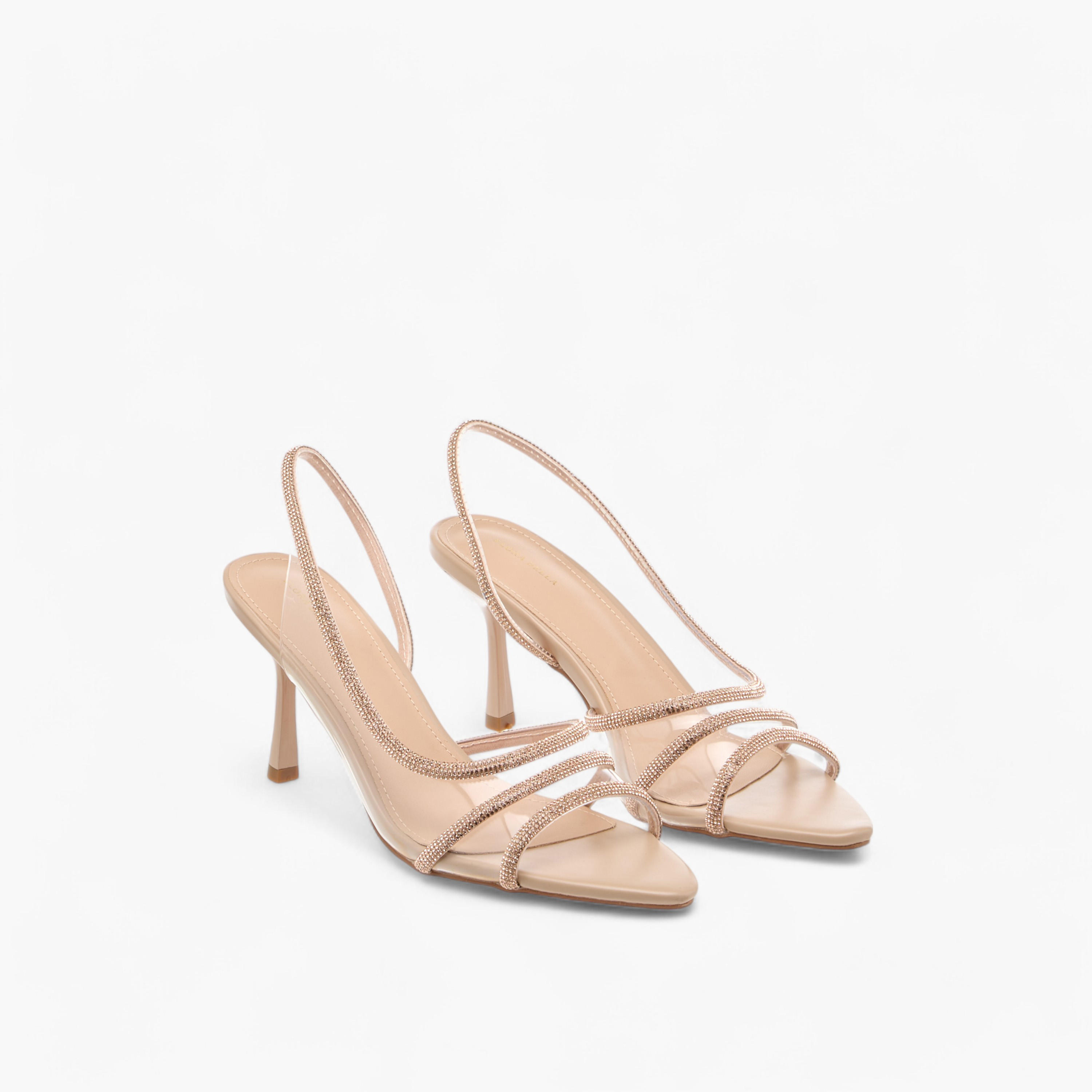 صندل مزين بحزام خلفي وكعب ستيليتو من فلورا بيلا-women-shoes-sandals-heeled-image-1