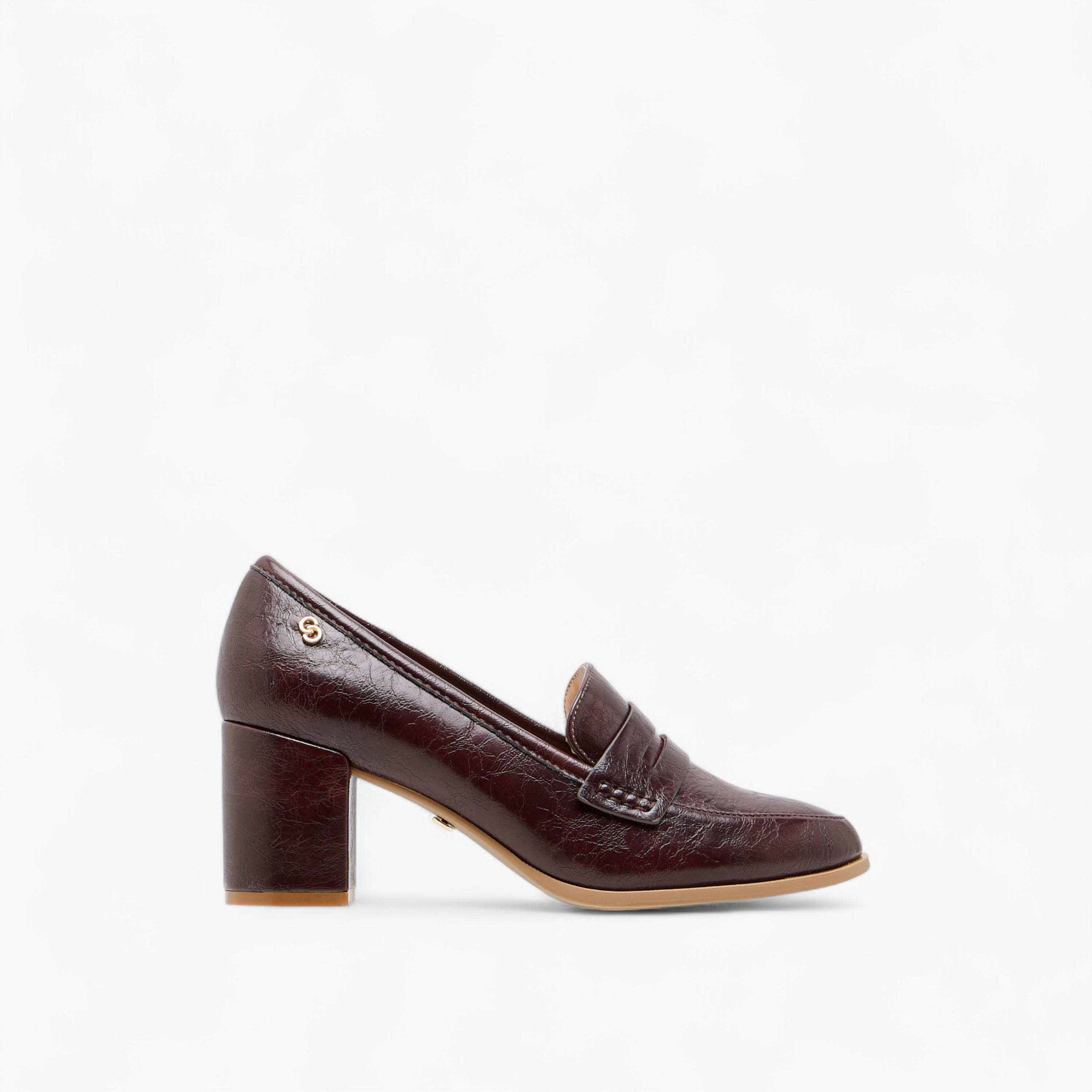حذاء لوفر سهل الارتداء وبارز الملمس بكعب عريض للنساء من سيليست-women-shoes-heels-image-3