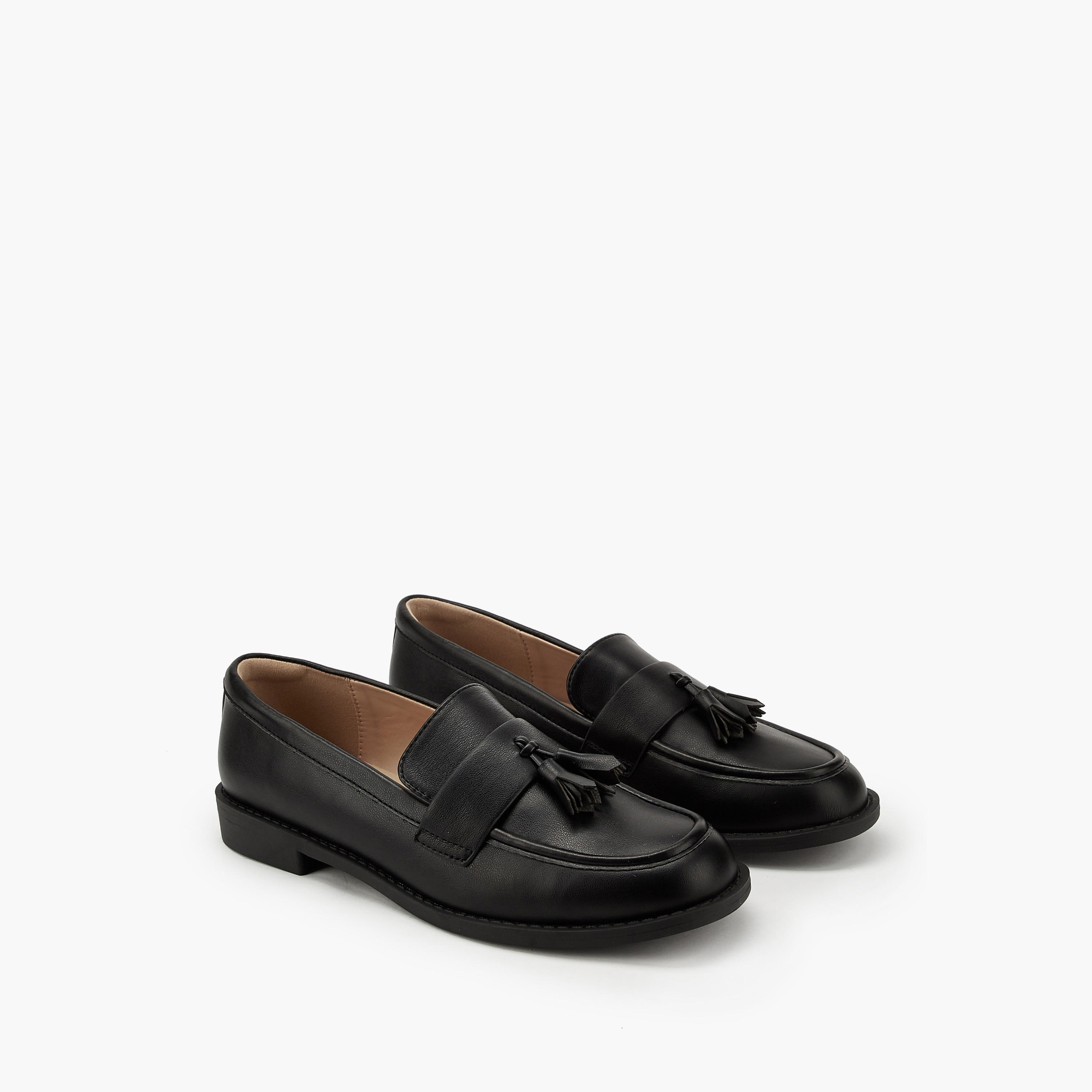 حذاء خفيف سهل الارتداء بشرّابات من بابريكا-women-shoes-flats-loafers-image-1
