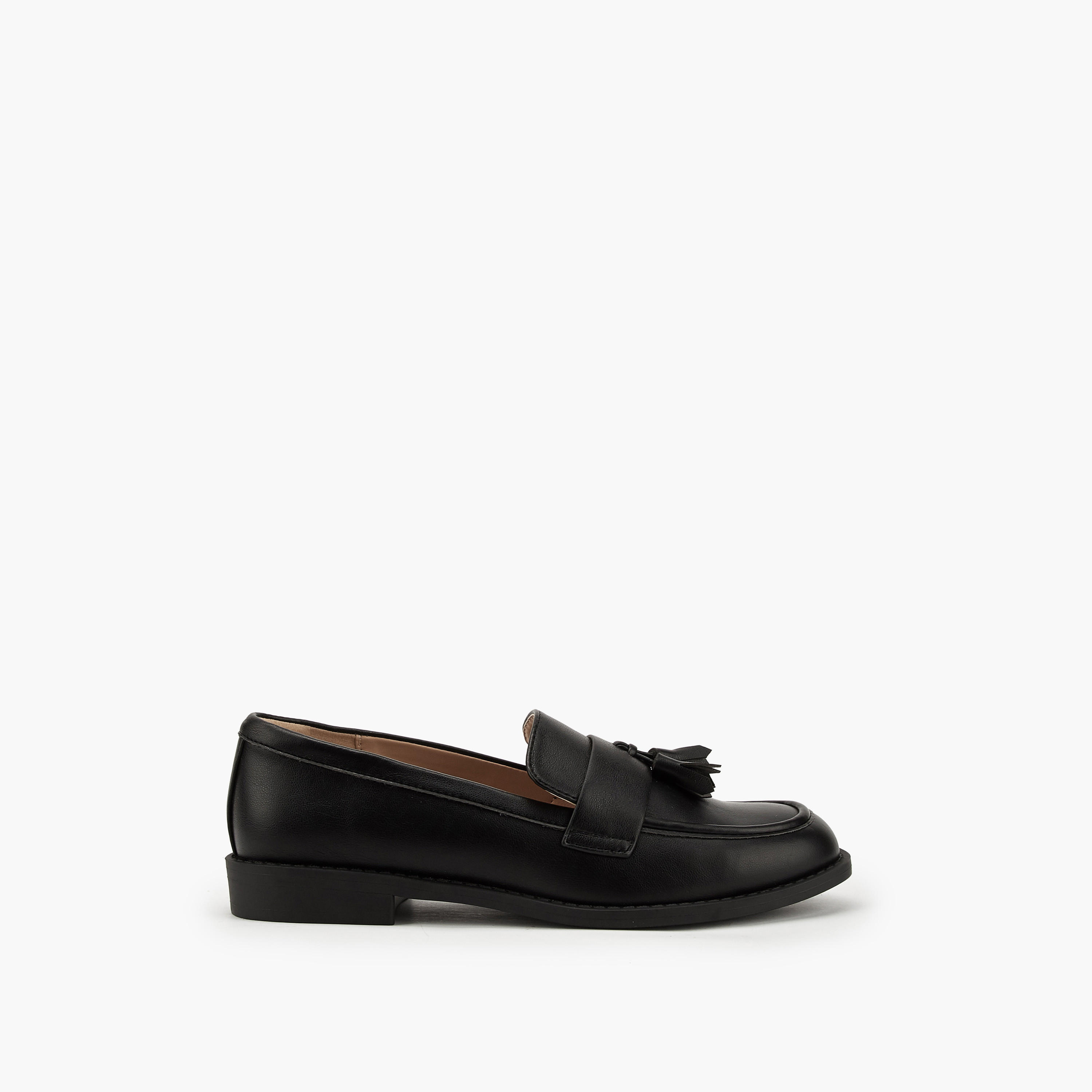 حذاء خفيف سهل الارتداء بشرّابات من بابريكا-women-shoes-flats-loafers-image-2