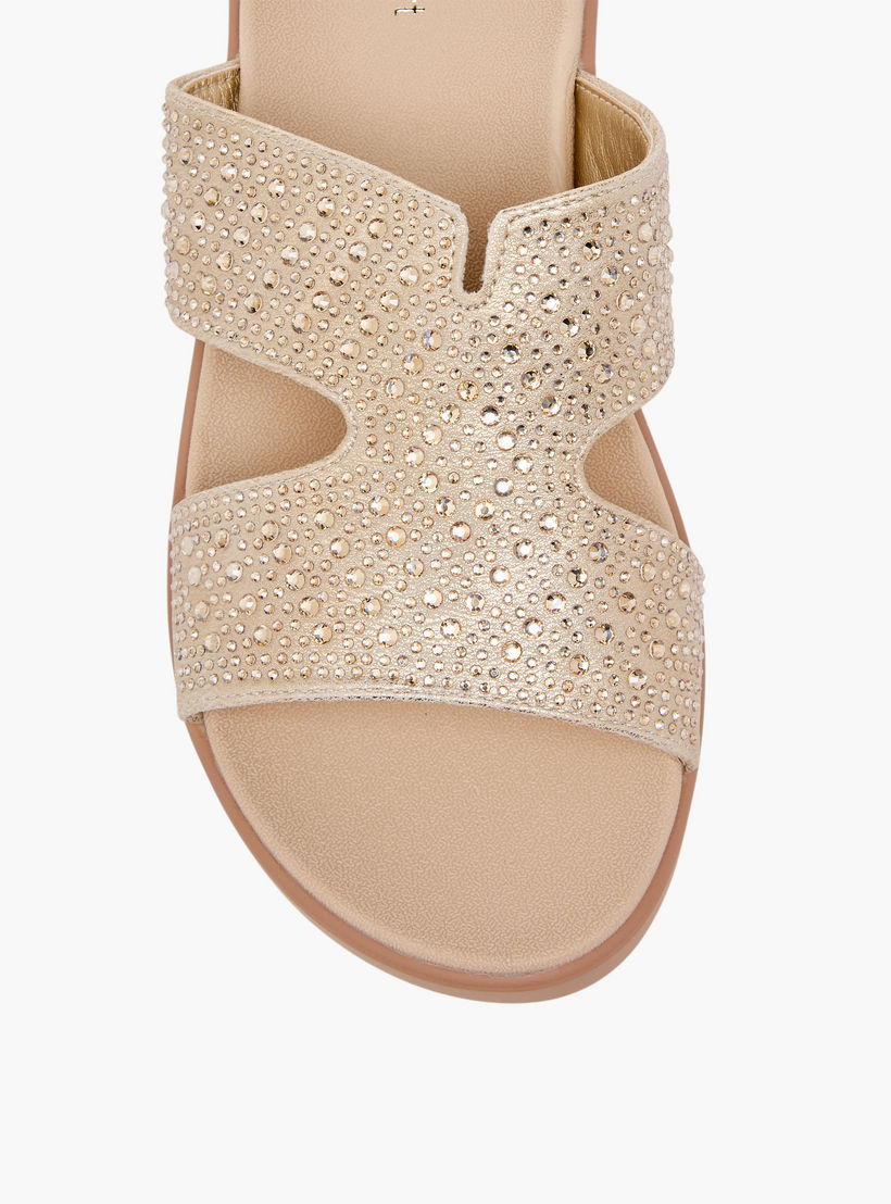 Le Confort Women Embellished Wedge Heel Comfort Sandals-women-shoes-sandals-heeled-image-7