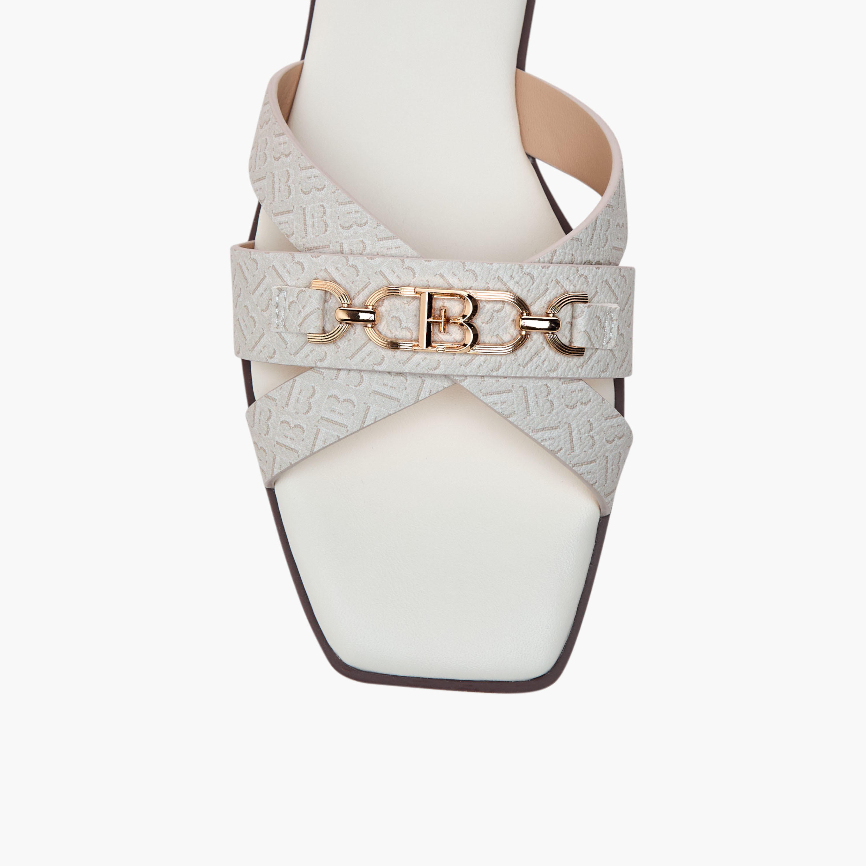 صندل مسطح سهل الارتداء بطبعات مونوجرام من فلورا بيلا-women-shoes-flats-sandals-image-3