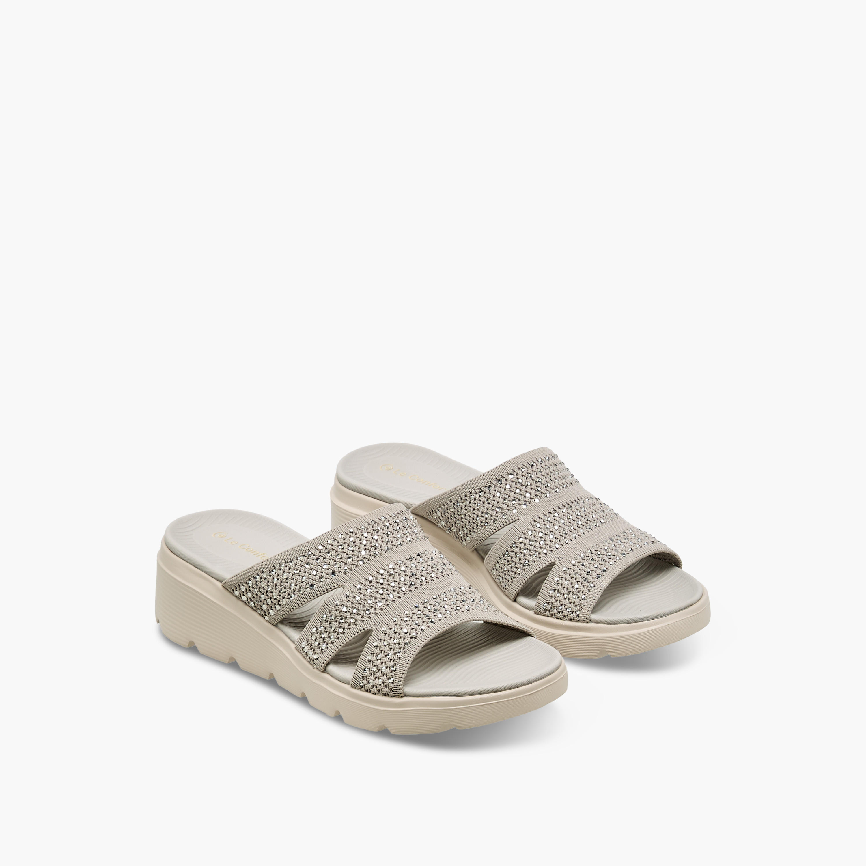 Le Confort Women Embellished Sandals-women-shoes-sandals-heeled-image-1