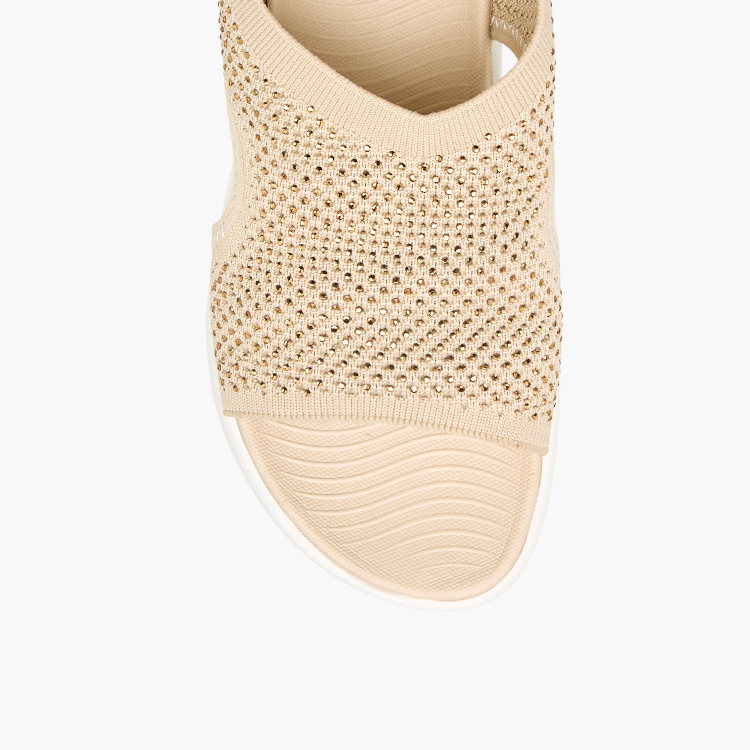 Le Confort Women Flyknit Slingback Sandals-women-shoes-sandals-heeled-image-4