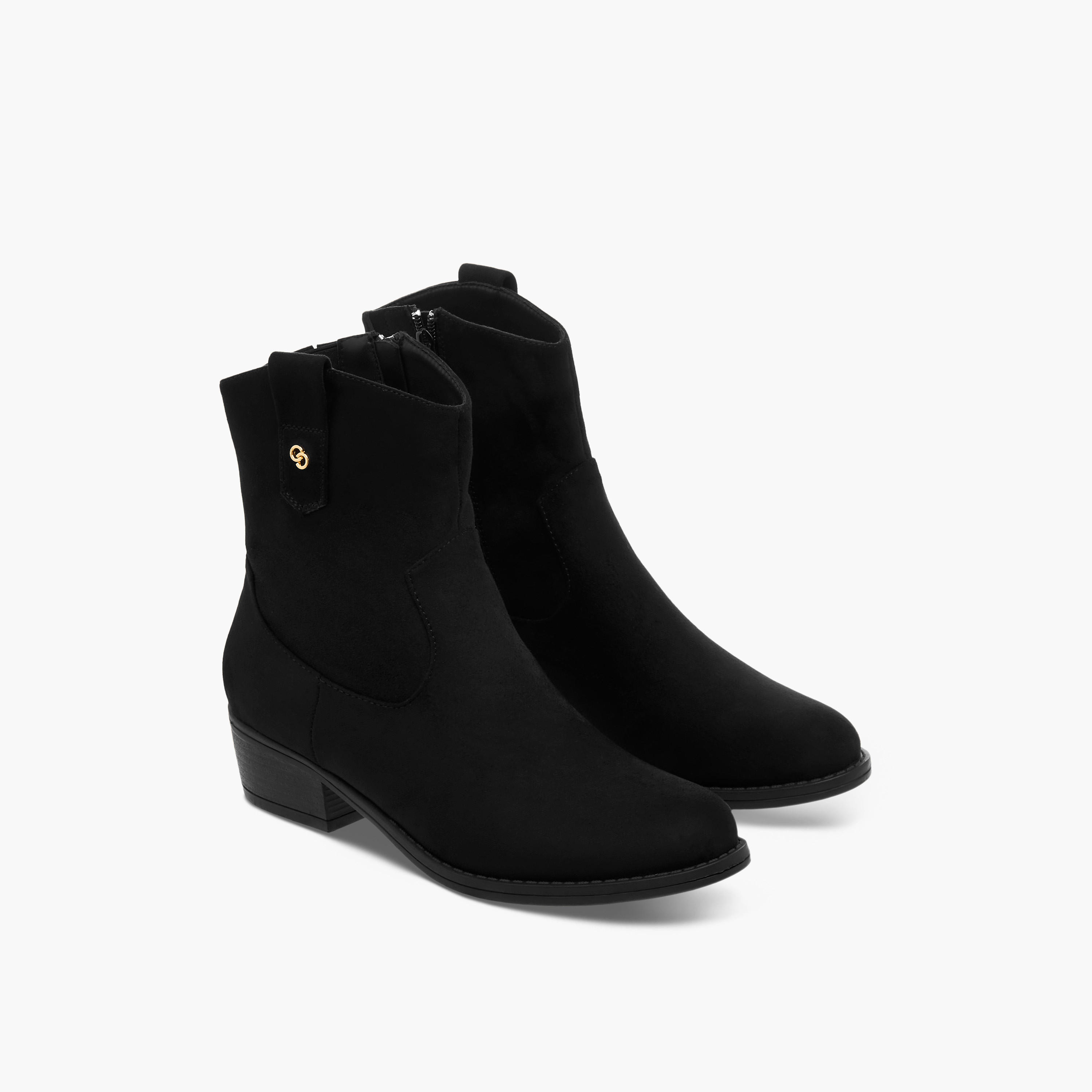 Celeste Women Block Heel Ankle Boots-women-shoes-boots-image-1