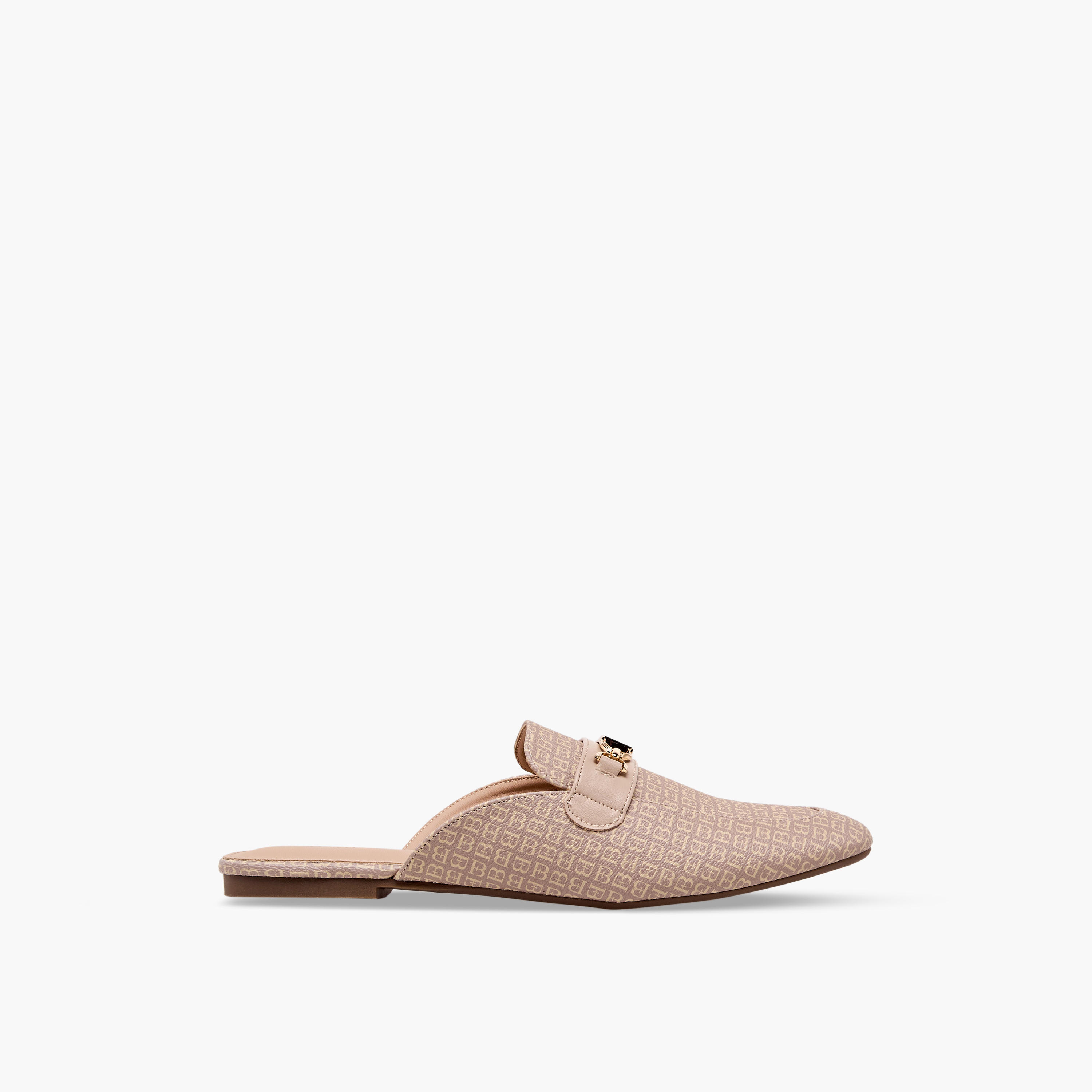 Flora Bella Women Monogram Print Mules-women-shoes-flats-mules-image-3