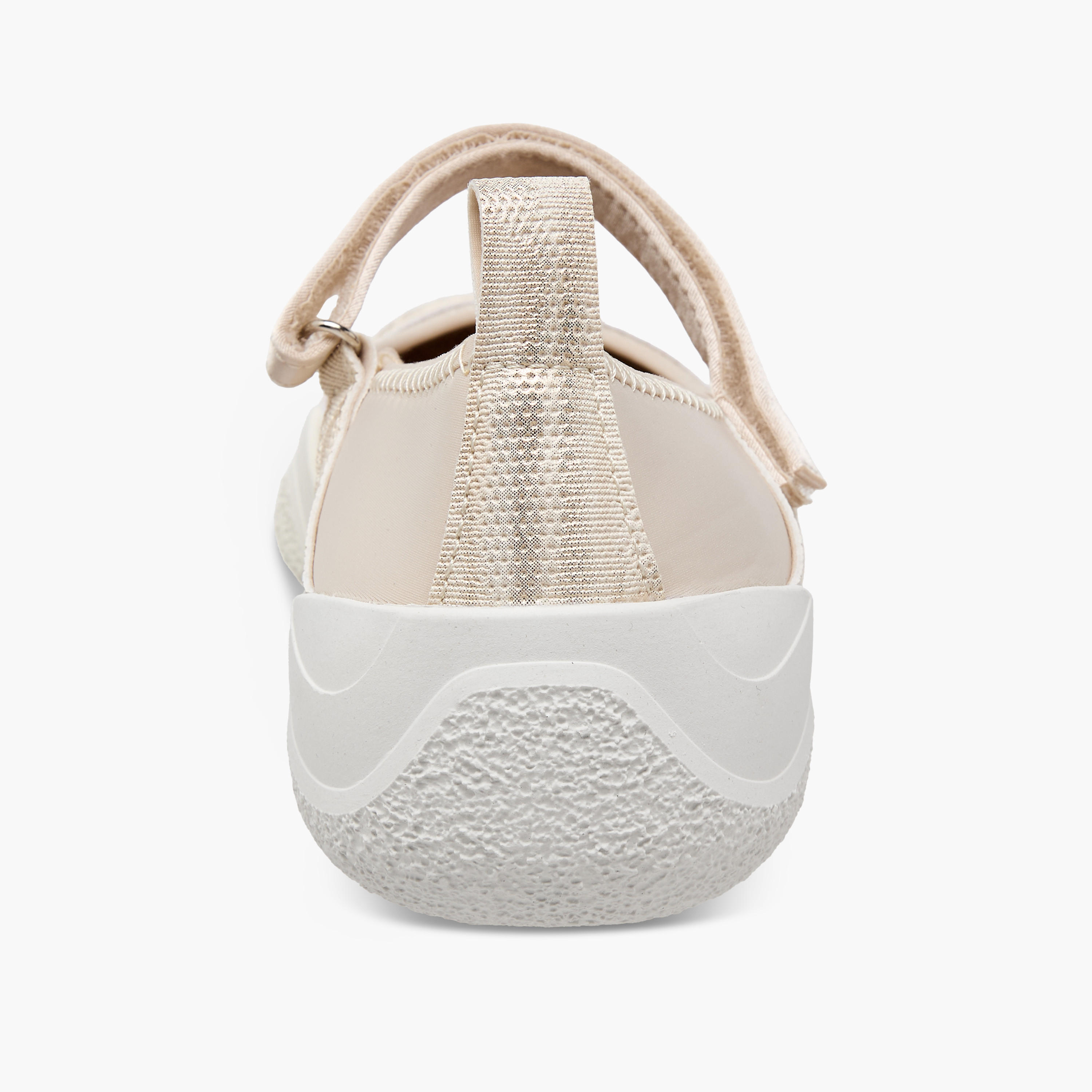 حذاء ماري جين مفرّغ لليزر بشريط إغلاق لاصق للنساء من لو كونفورت-women-shoes-ballerinas-image-5