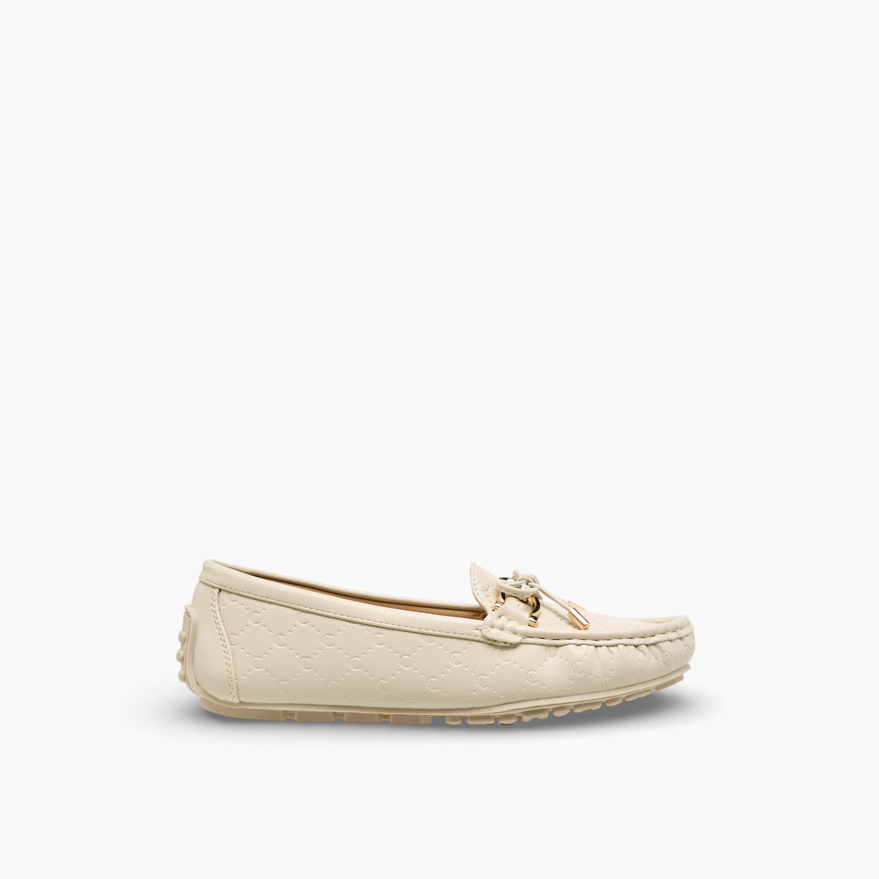 حذاء سهل الارتداء بفيونكة للنساء من لو كونفورت-women-shoes-flats-loafers-image-5