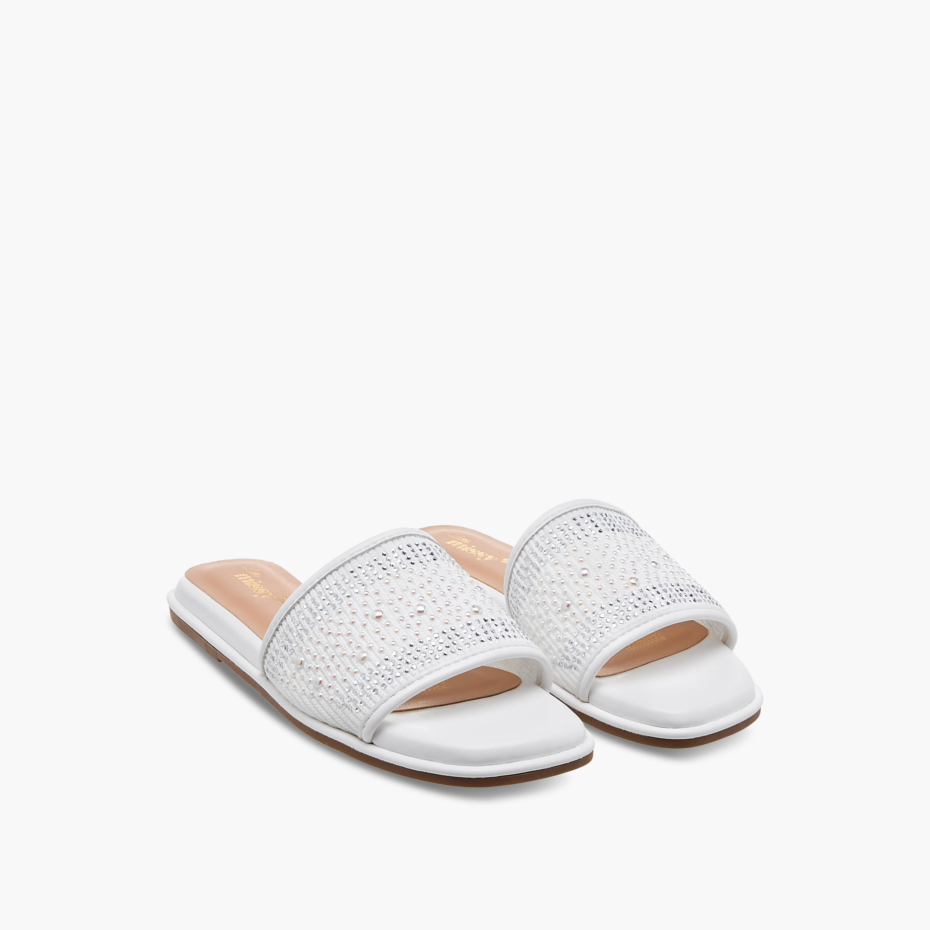 صندل مسطح مزين وسهل الارتداء من ليتل ميسي-girls-shoes-sandals-image-1
