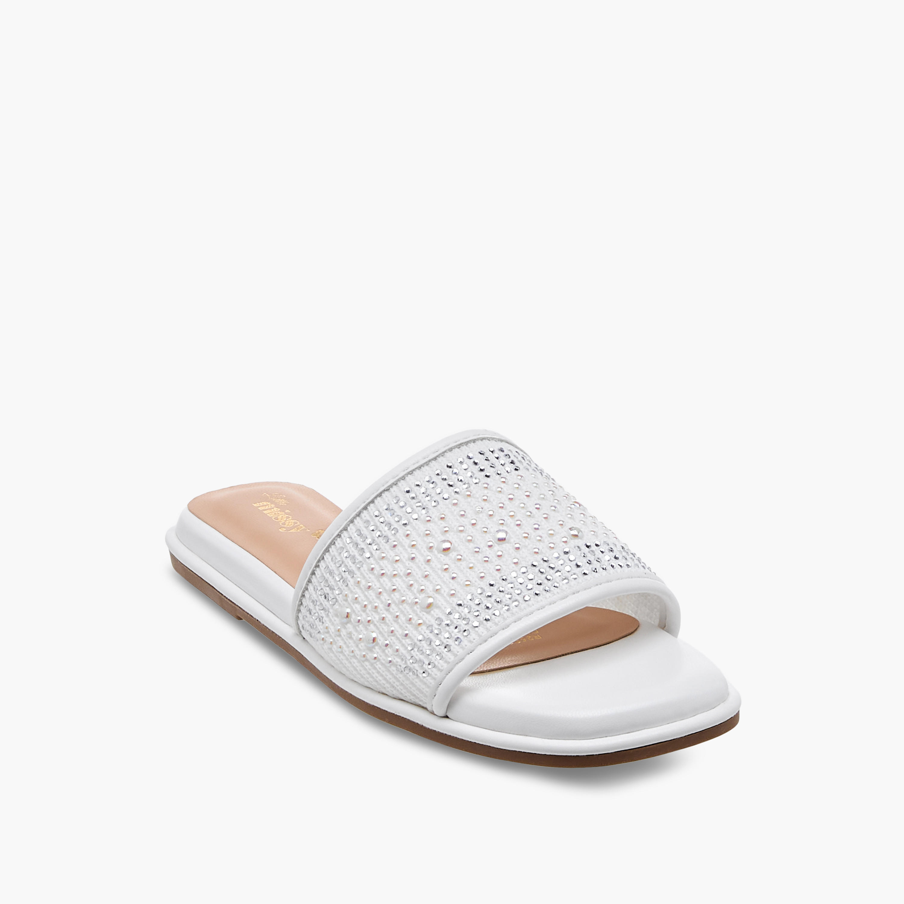 صندل مسطح مزين وسهل الارتداء من ليتل ميسي-girls-shoes-sandals-image-2