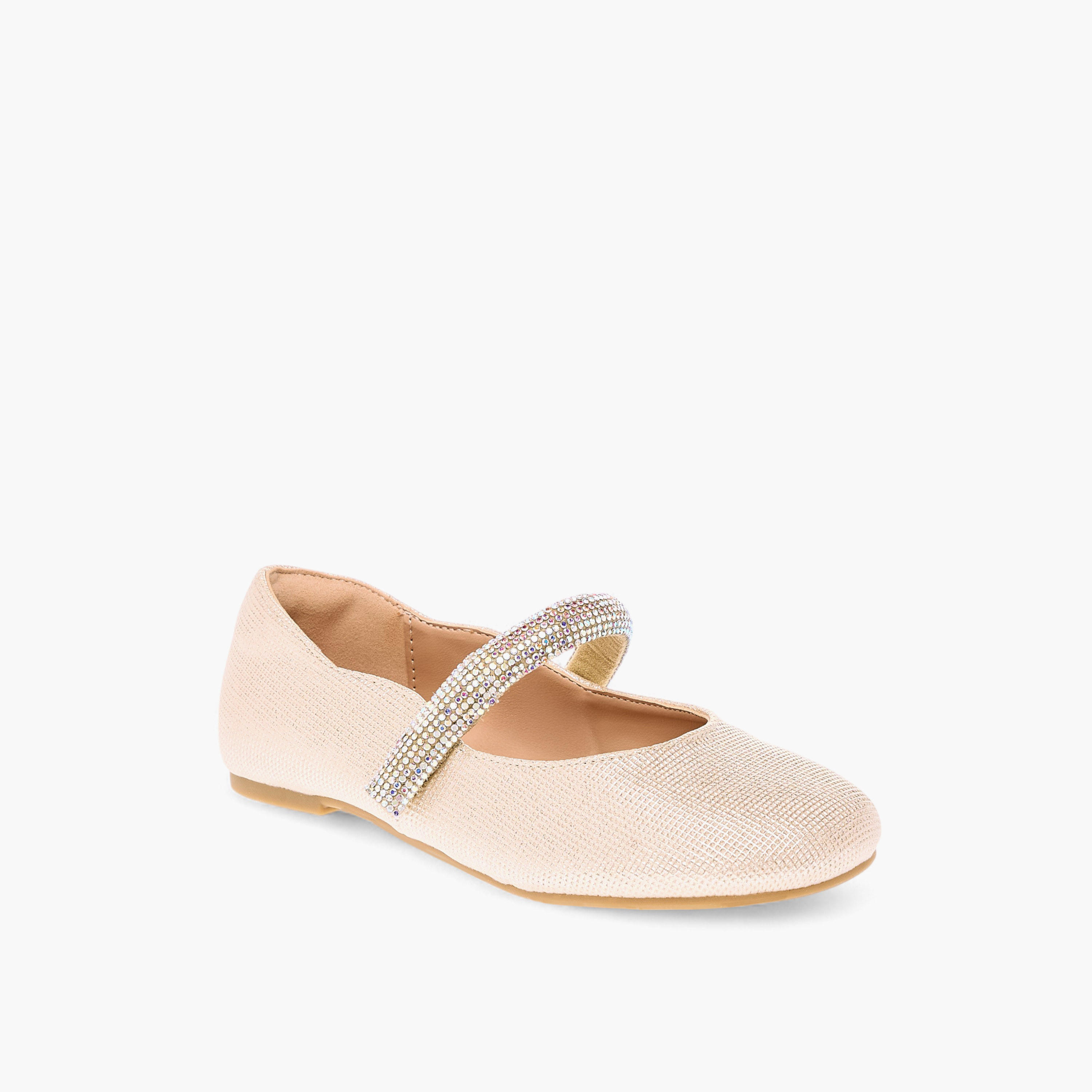 حذاء باليرينا مزين بشريط إغلاق لاصق للبنات من سيليست-girls-shoes-maryjanes-image-2
