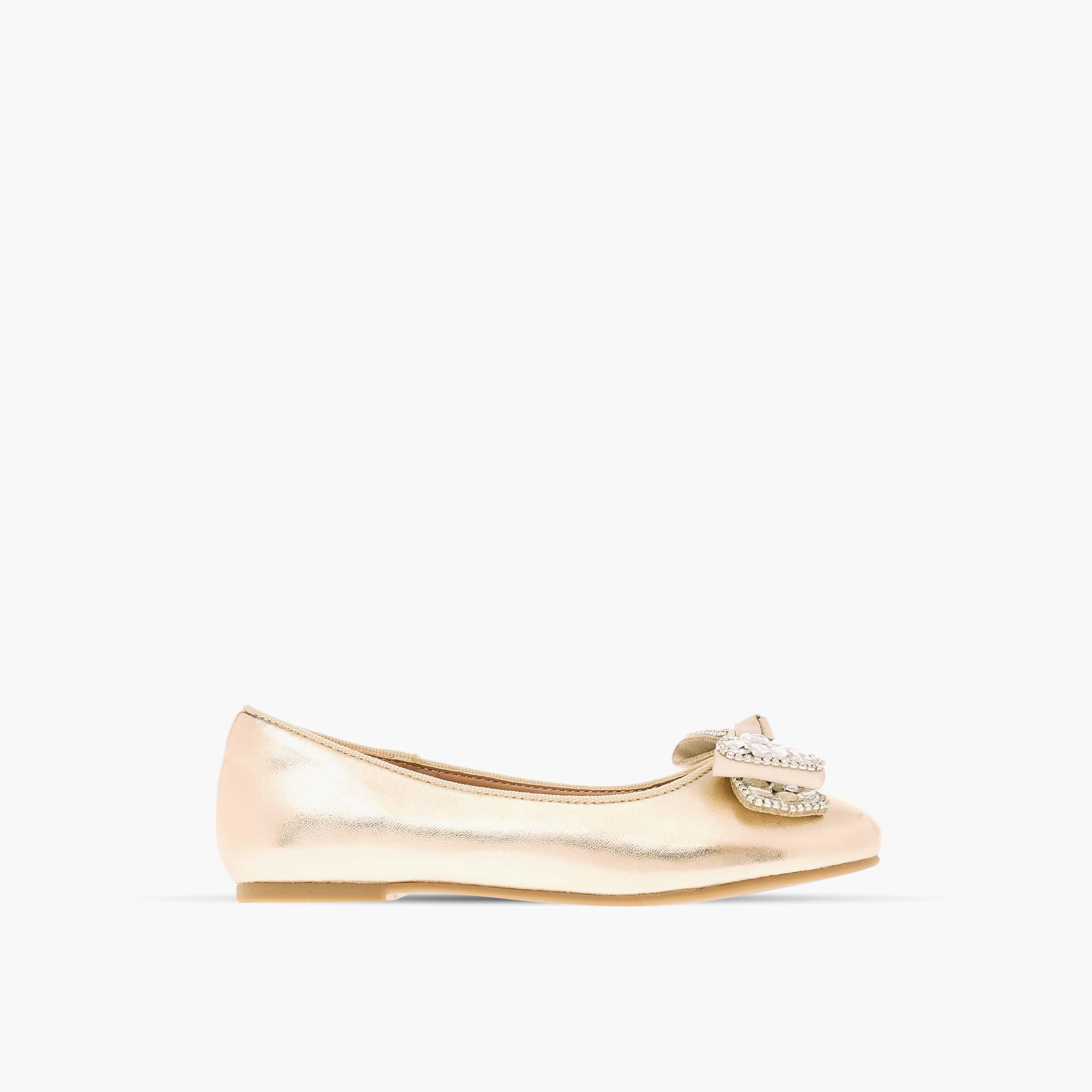 حذاء باليرينا مزين بزخارف فيونكة للبنات من سيليست-girls-shoes-ballerinas-image-3