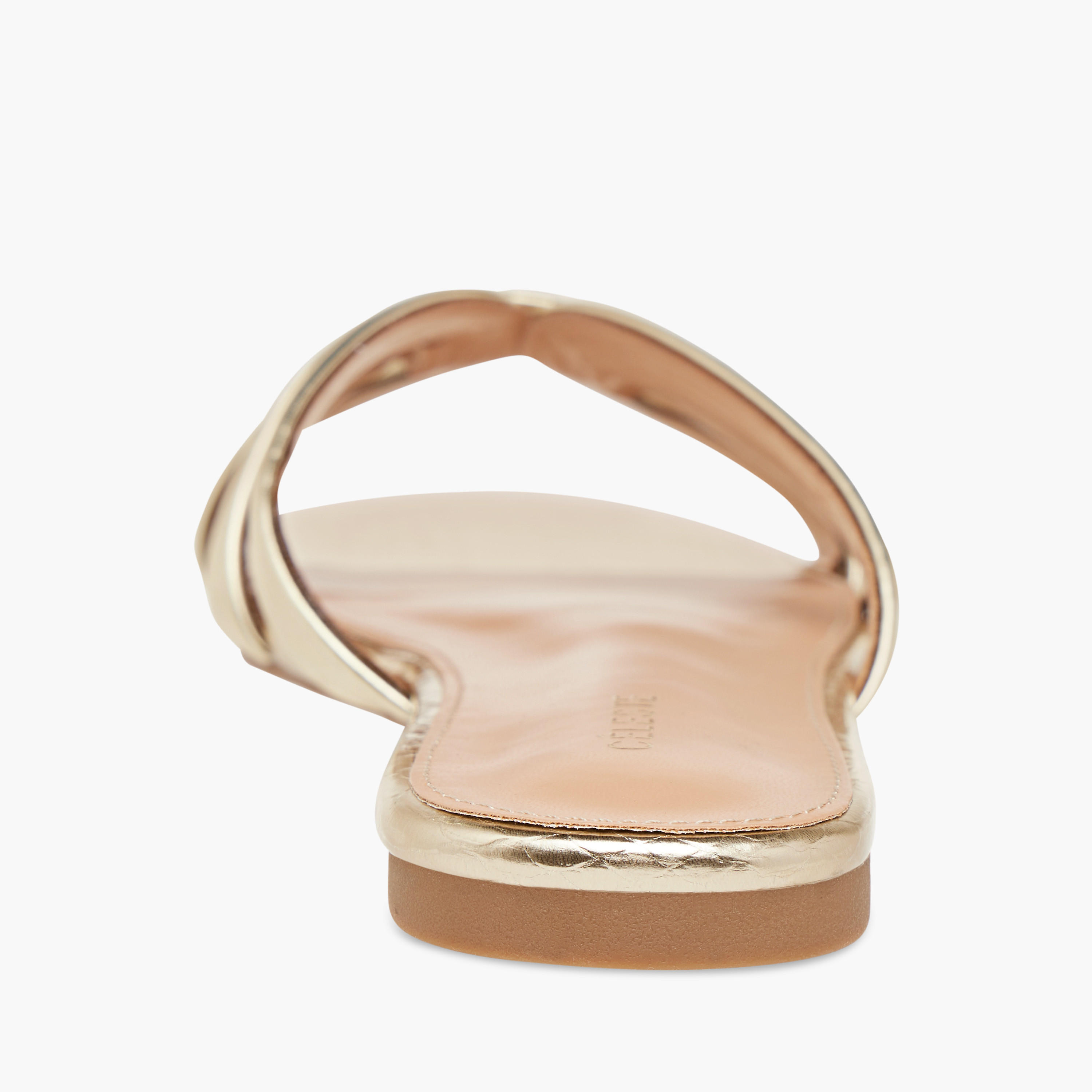 صندل مسطح سهل الارتداء بارز الملمس للنساء من سيليست-women-shoes-flats-sandals-image-5