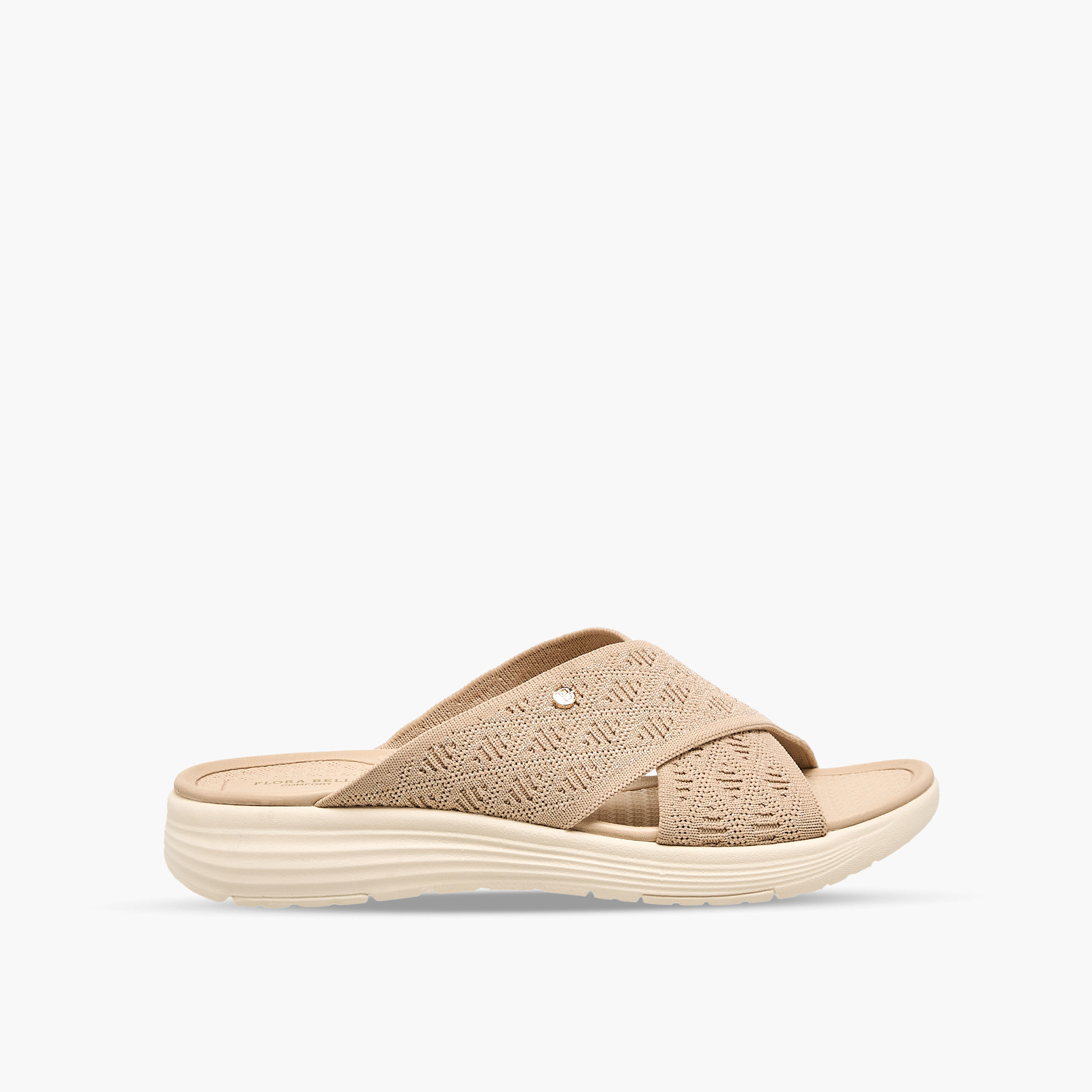 Flora Bella Women Textured Cross Strap Sandals-women-shoes-flats-sandals-image-3