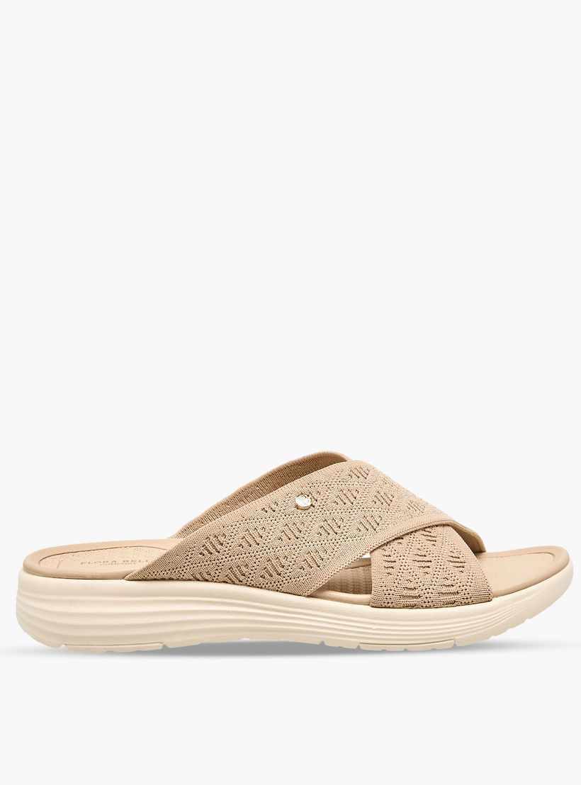 Flora Bella Women Textured Cross Strap Sandals-women-shoes-flats-sandals-image-3